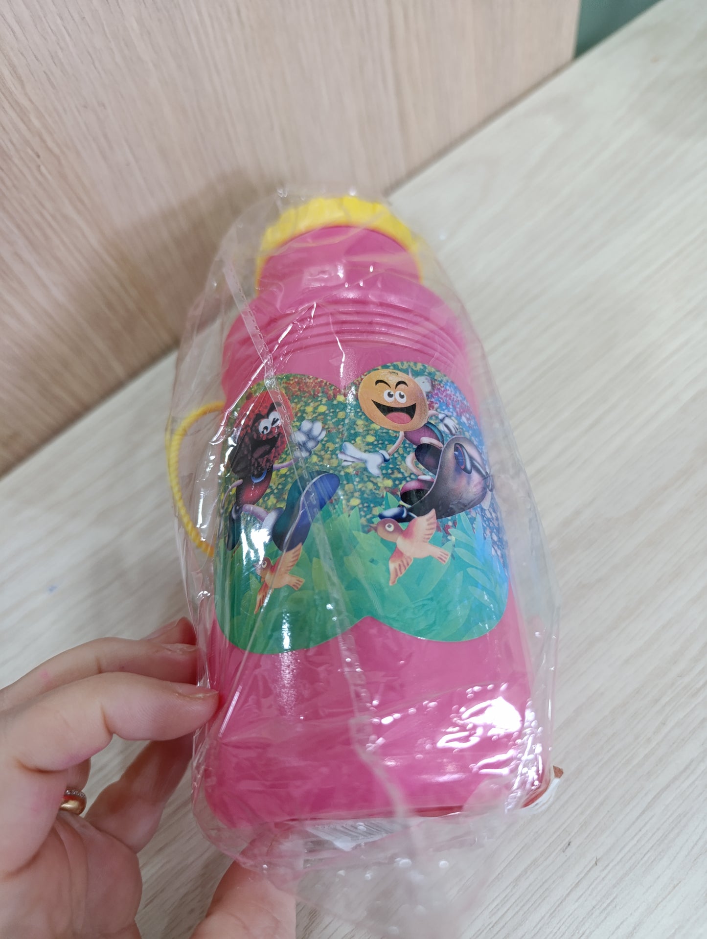 Borraccia Bambina Rosa con Beccuccio
