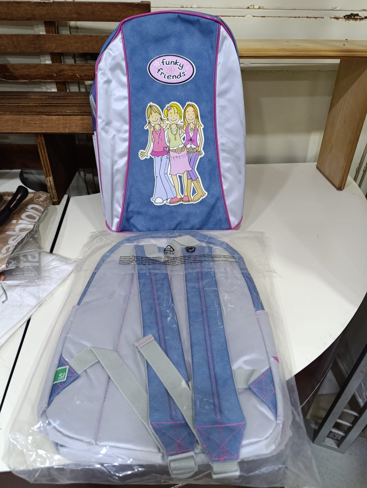 Zaini per vari usi a 2 euro