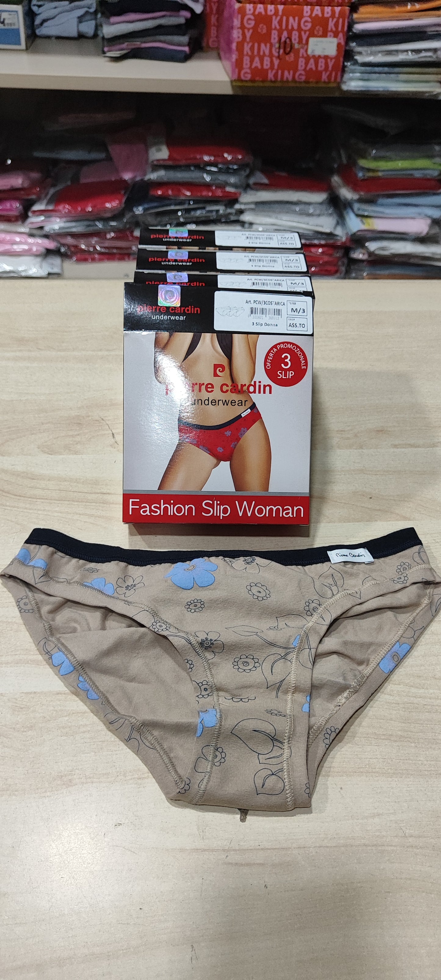 Slip donna pierre cardine pacchetto da 3 slip a 3 euro
