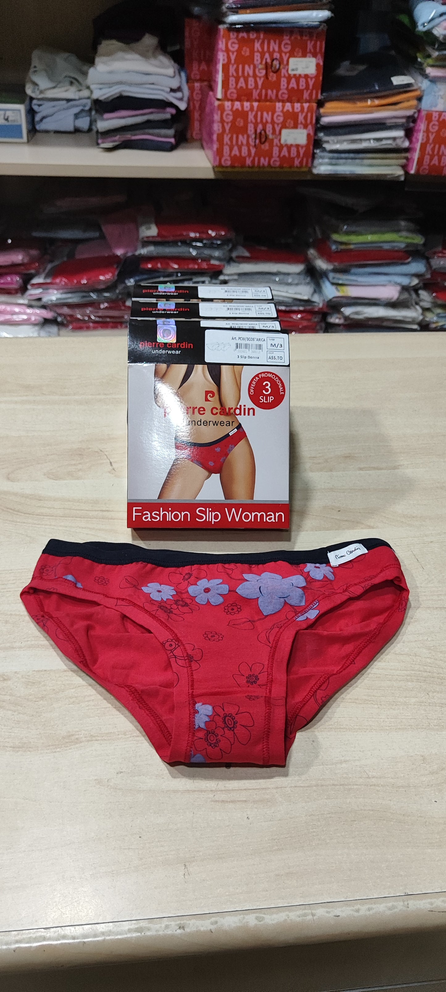 Slip donna pierre cardine pacchetto da 3 slip a 3 euro
