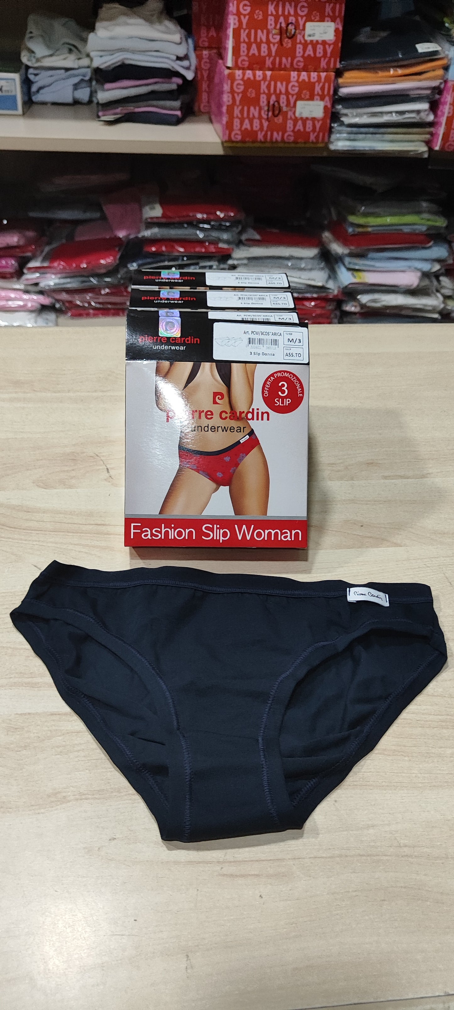 Slip donna pierre cardine pacchetto da 3 slip a 3 euro