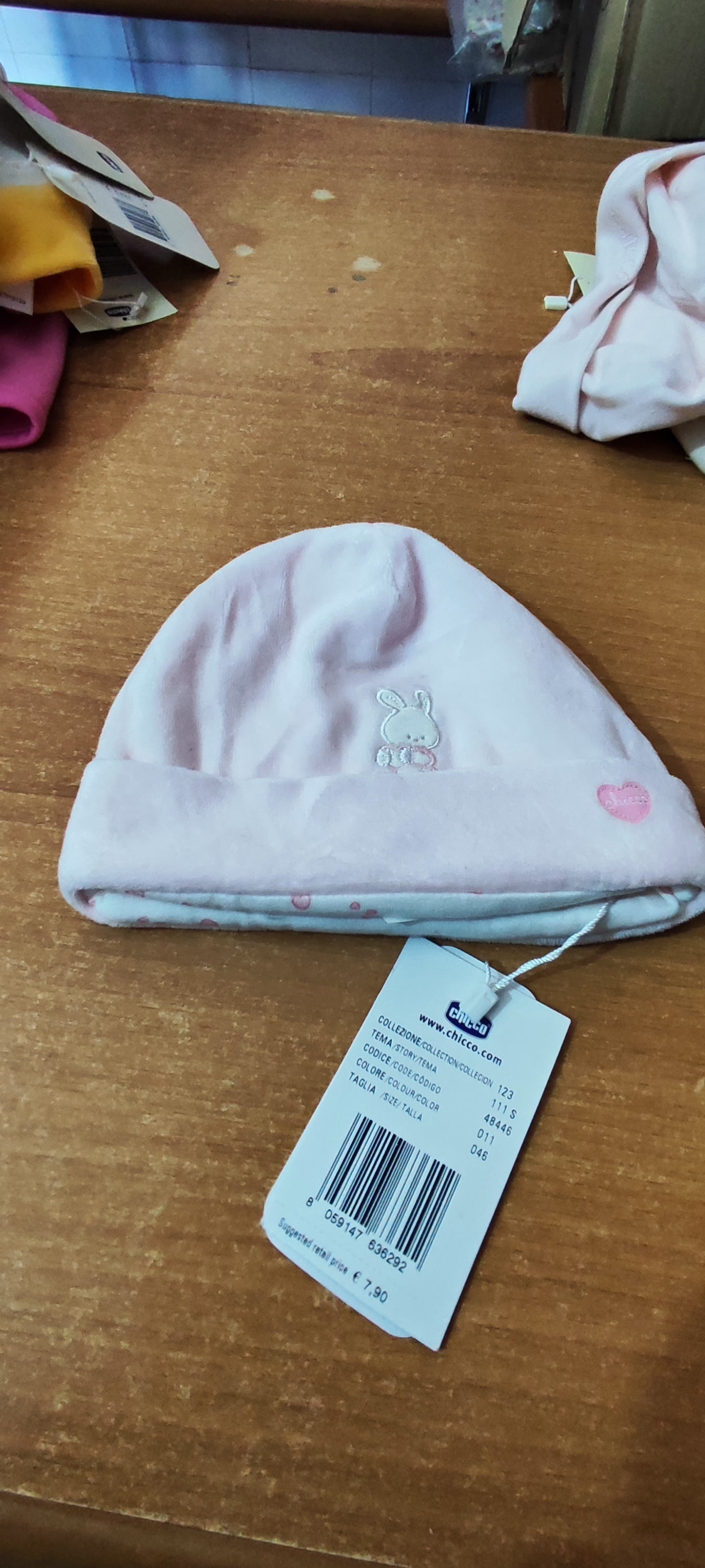 Cappelli neonati chicco a 1,50