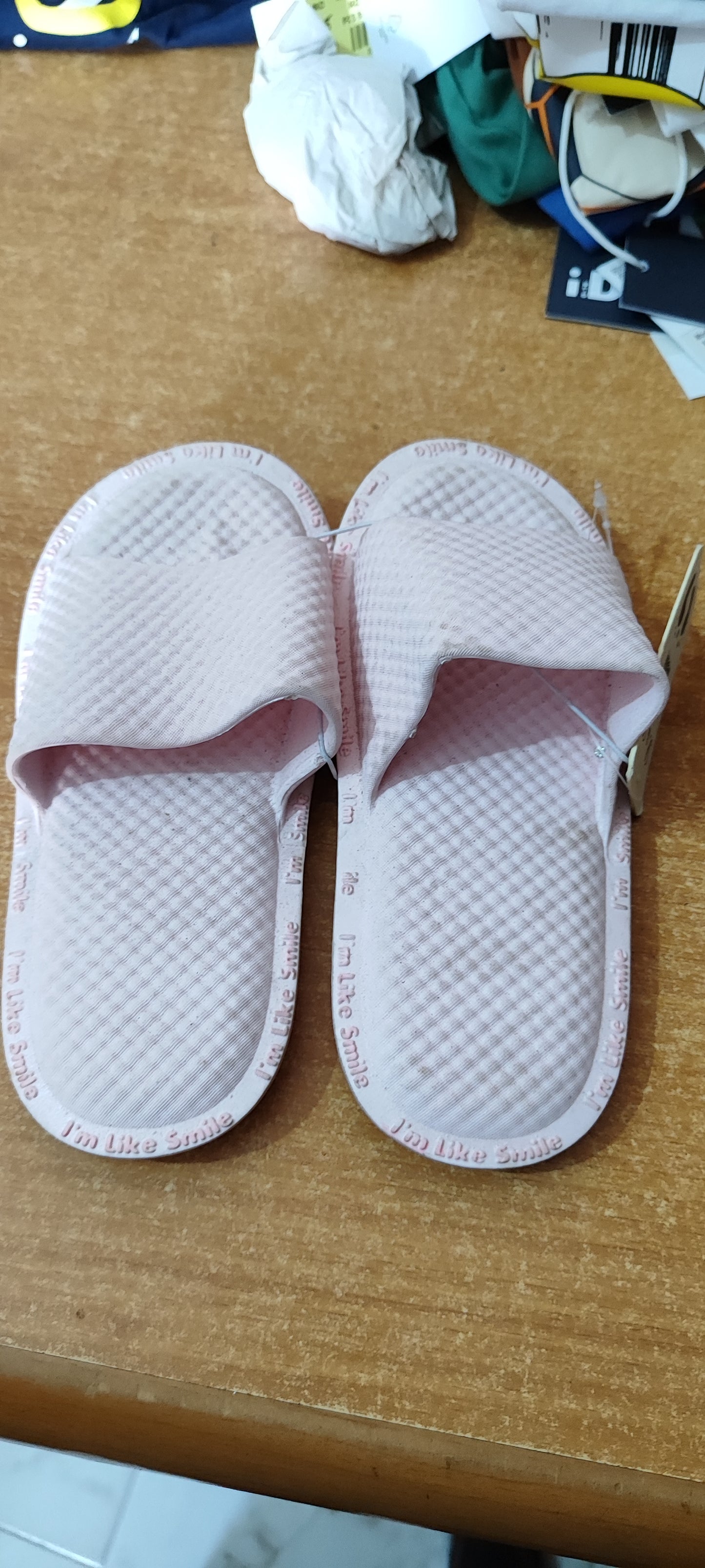 Pantofole bimbi in gomma a 1,60