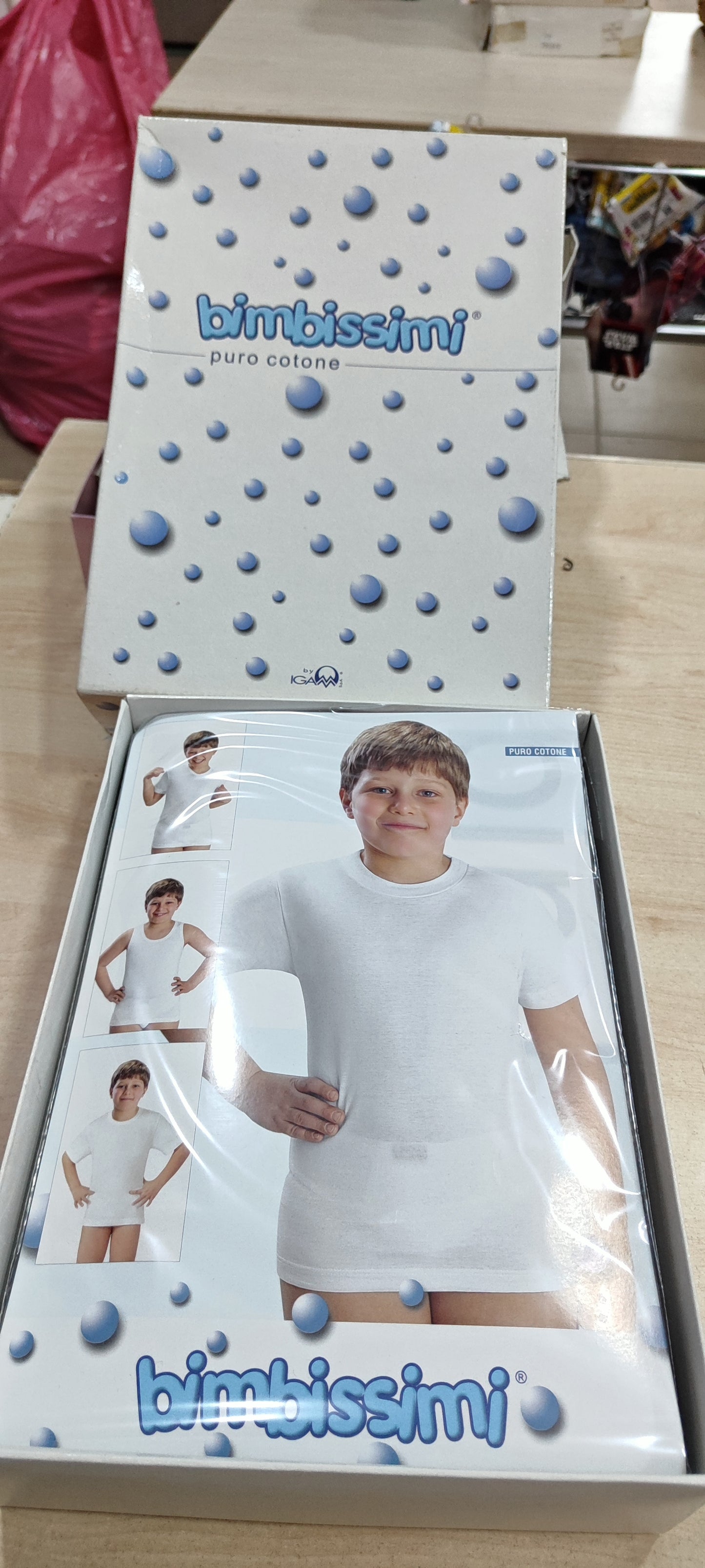 Offertissima canotte e magliette intime bimbi a 1,80