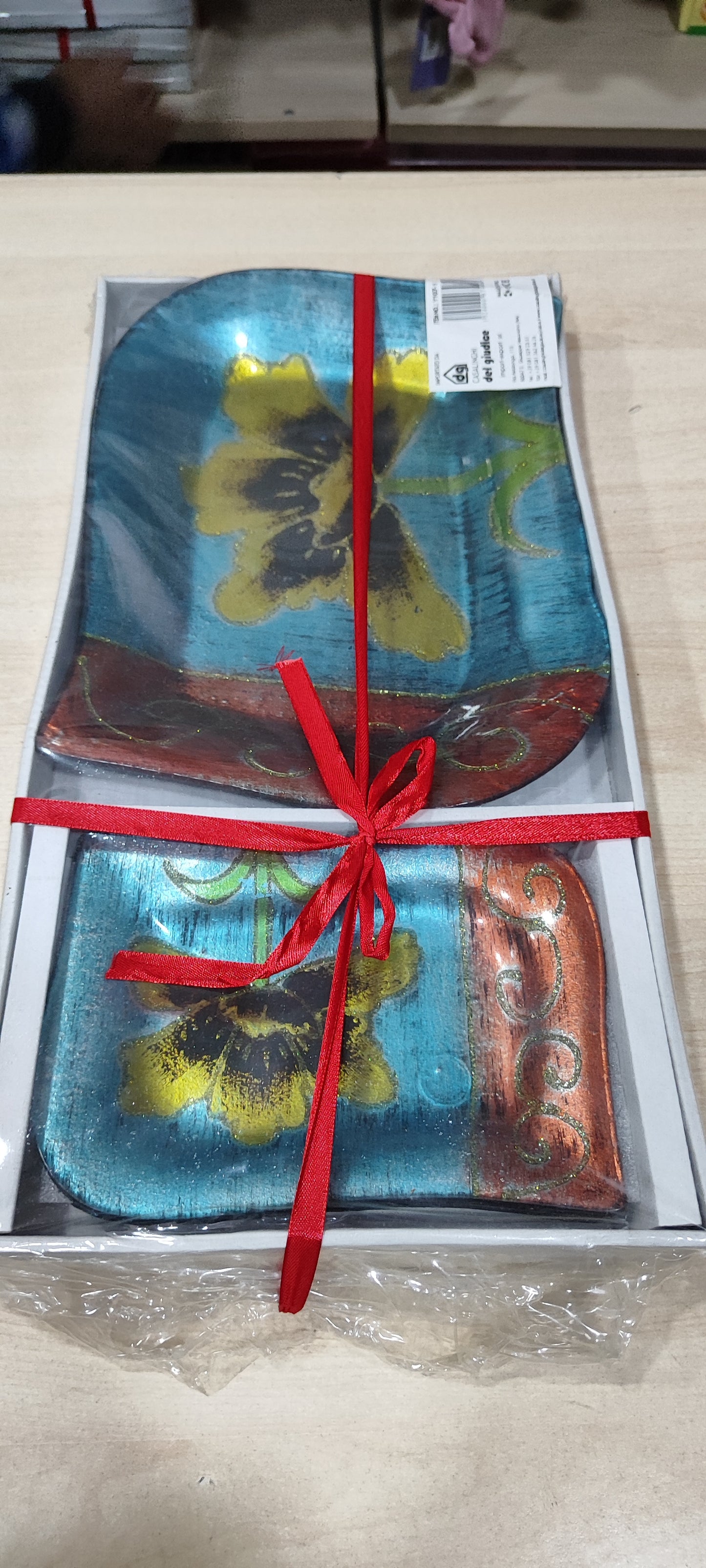 Offerta centrotavola piu' 2 svuota tasche a 5 euro