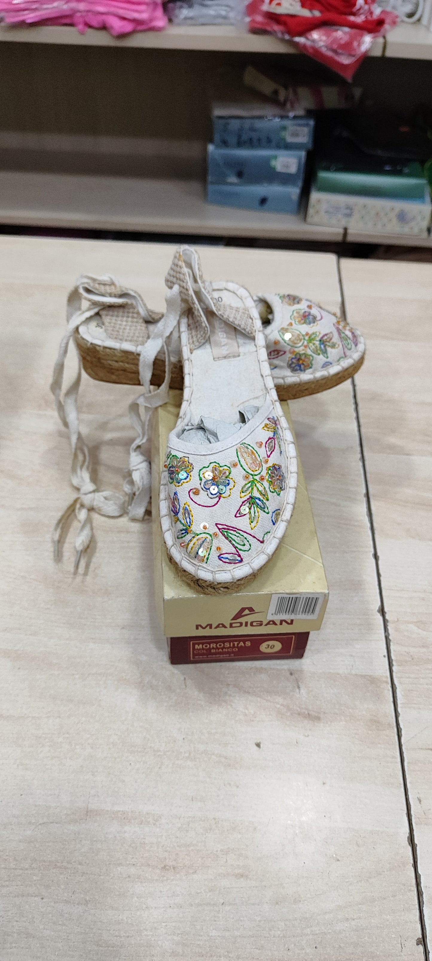Scarpetta bimba a 1,50