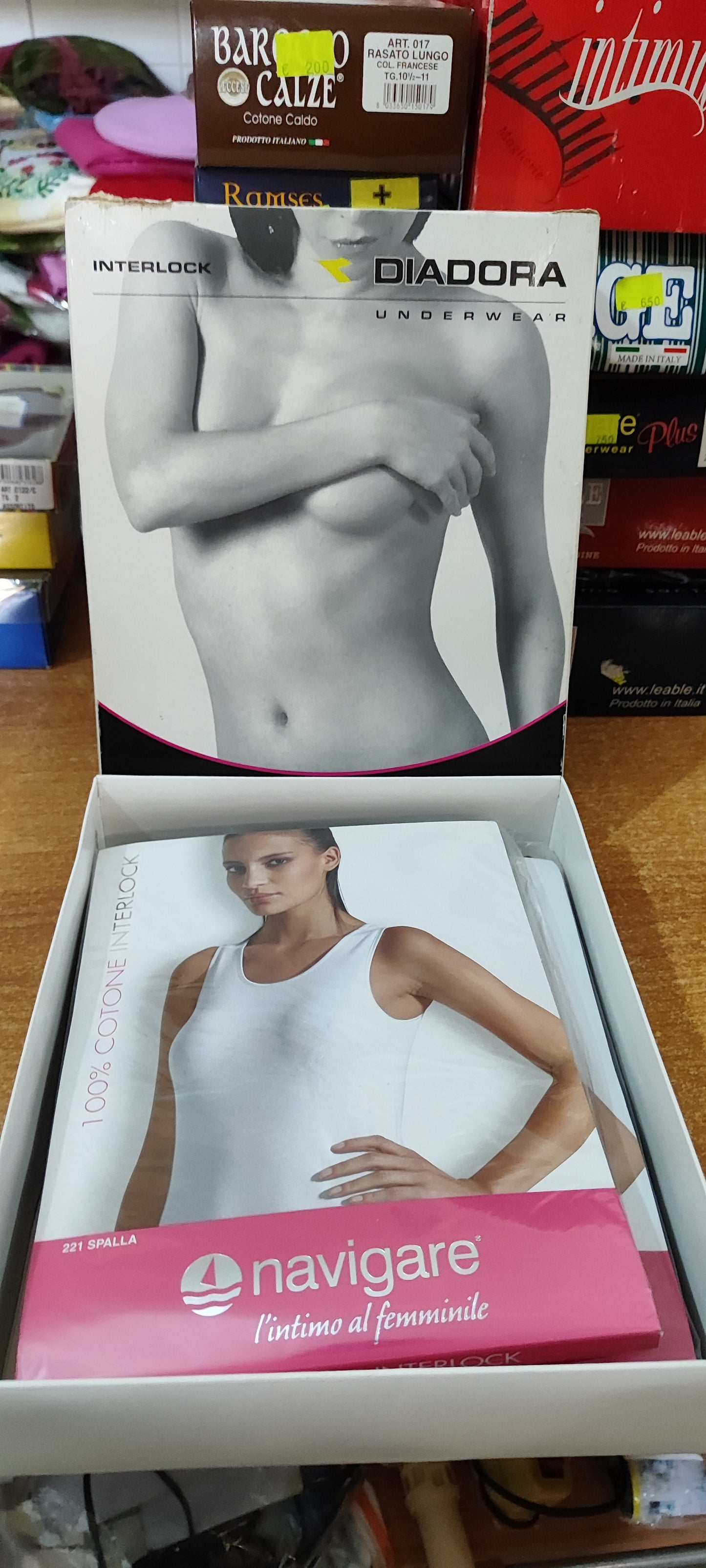 Magliette intime caldo cotone donna a 2 euro