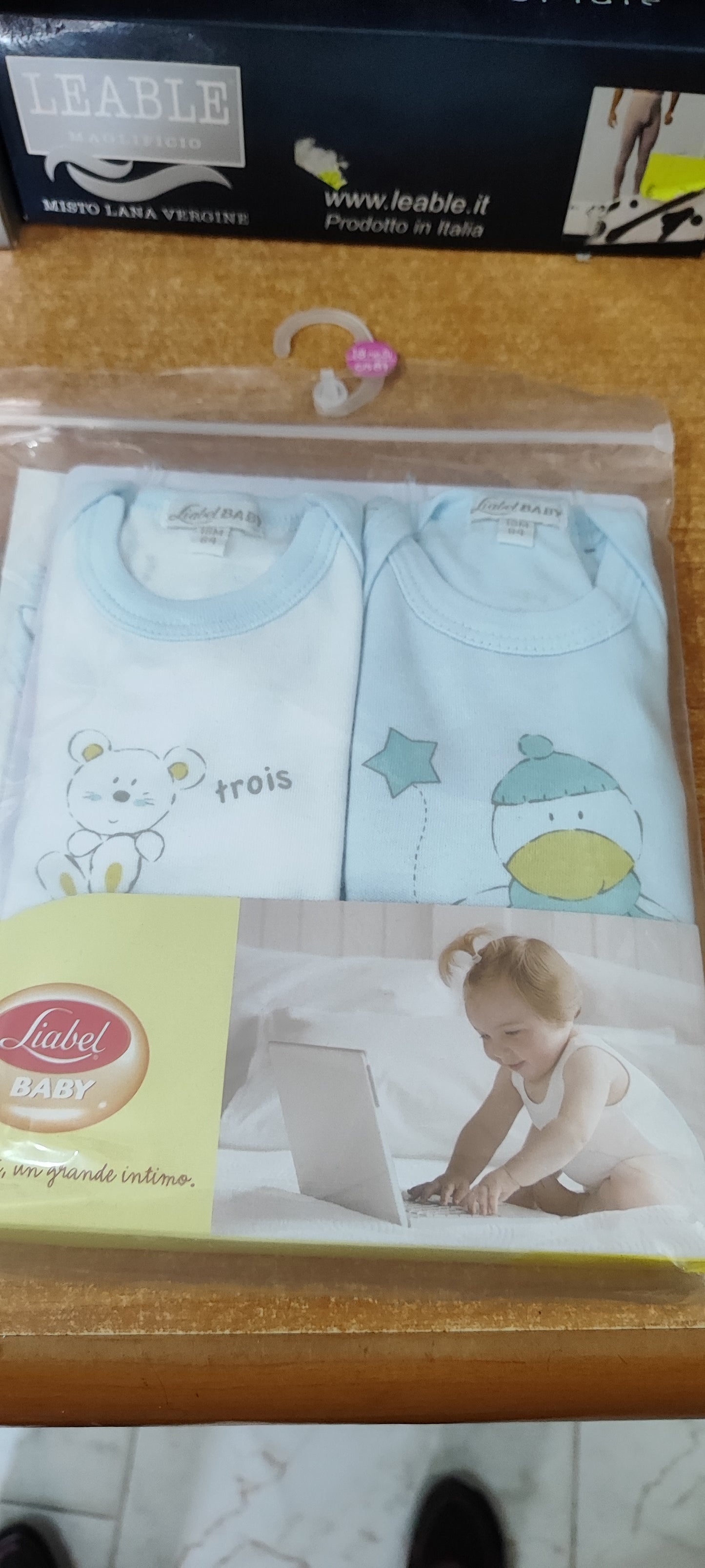 Body intimi bimbi caldo cotone a 1,50