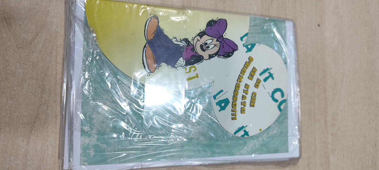 Bigliettini auguri Disney a 0,50