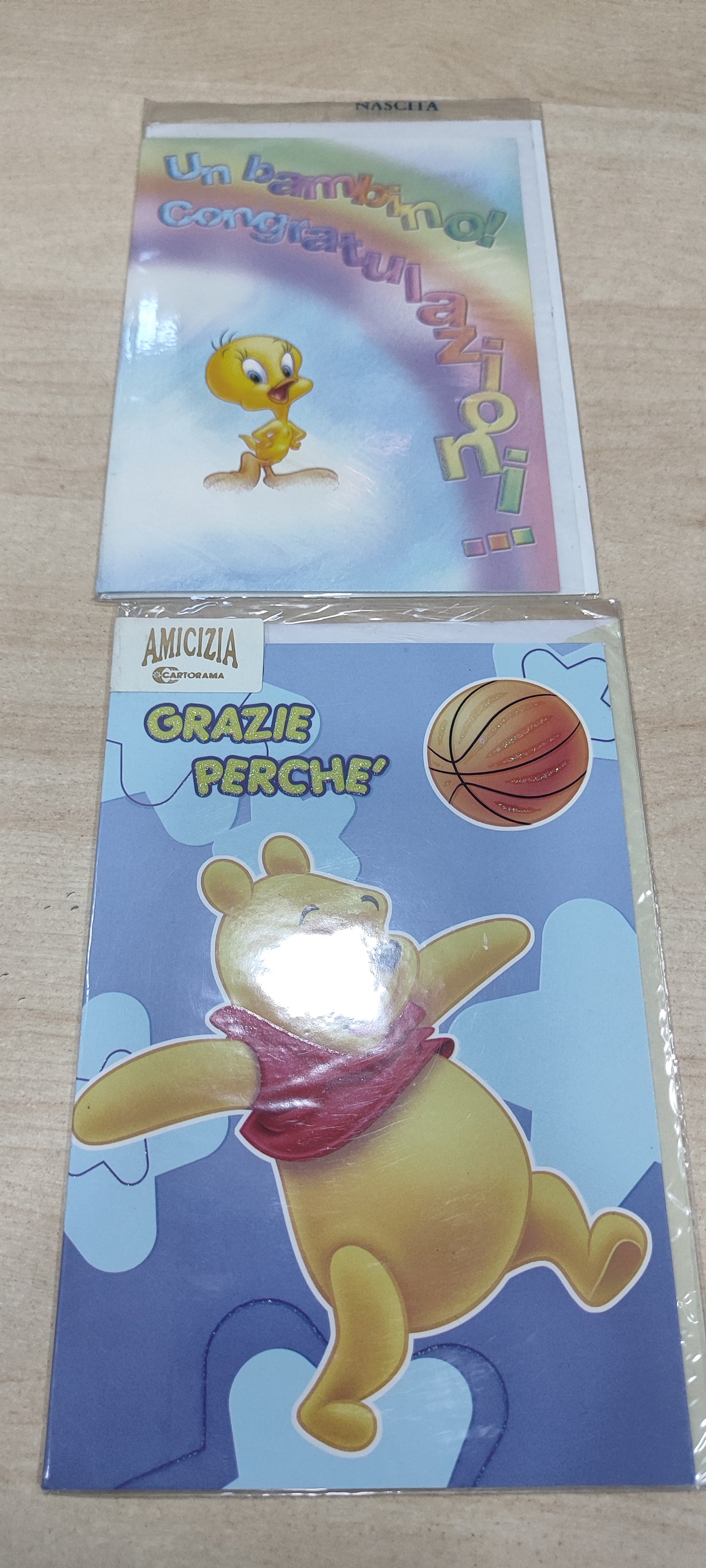 Bigliettini auguri Disney a 0,50