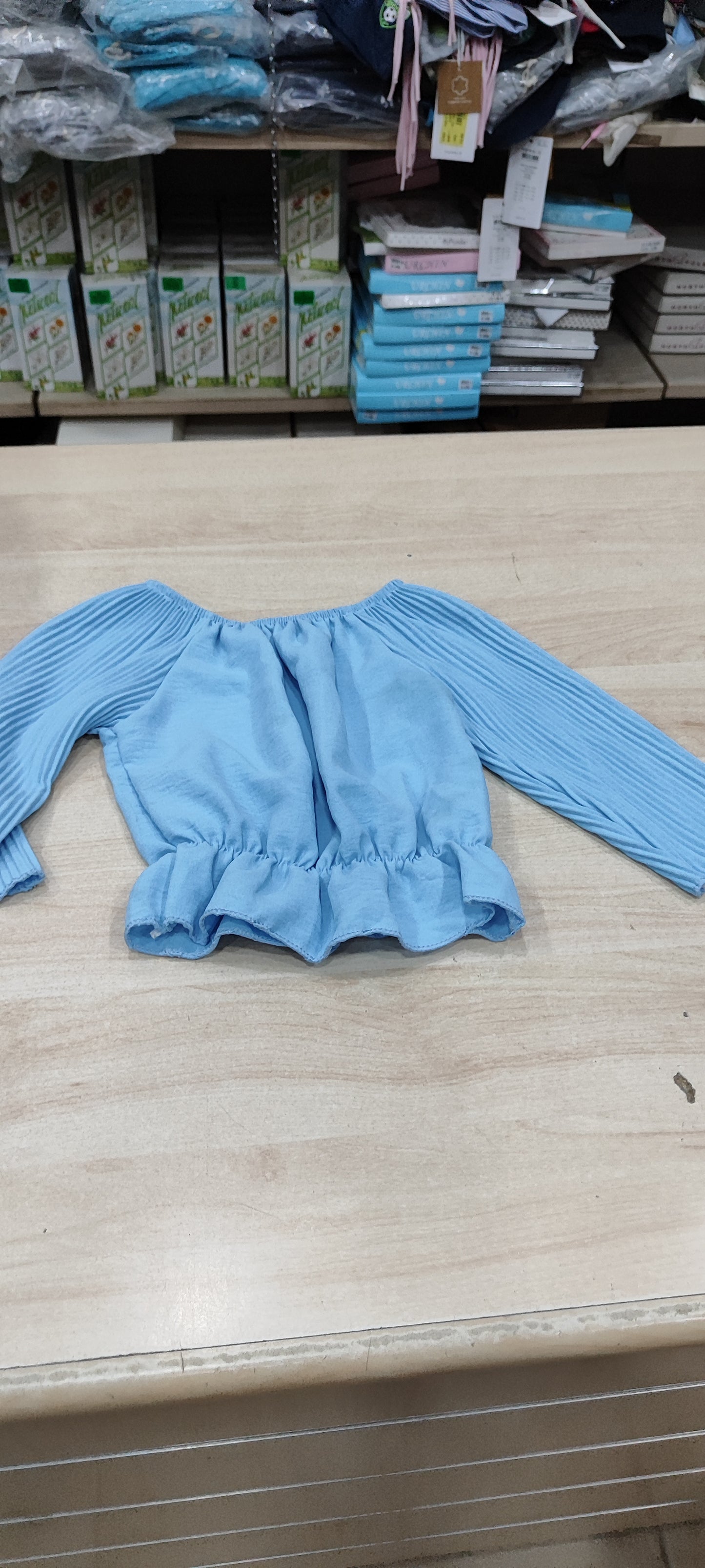 Magliette bimbi manica lunga cotone a 2 euro