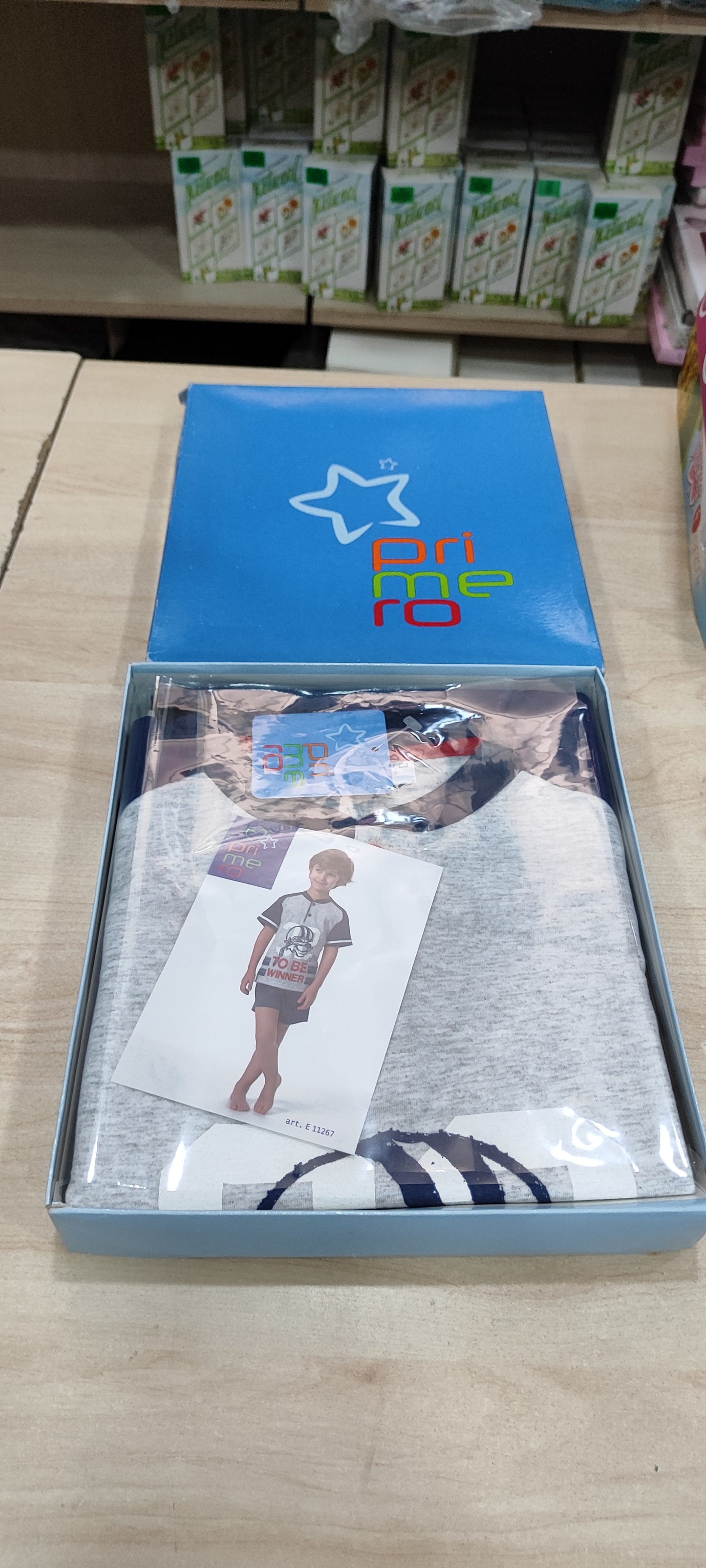 Pigiama bimbi cotone estivo a 3,50