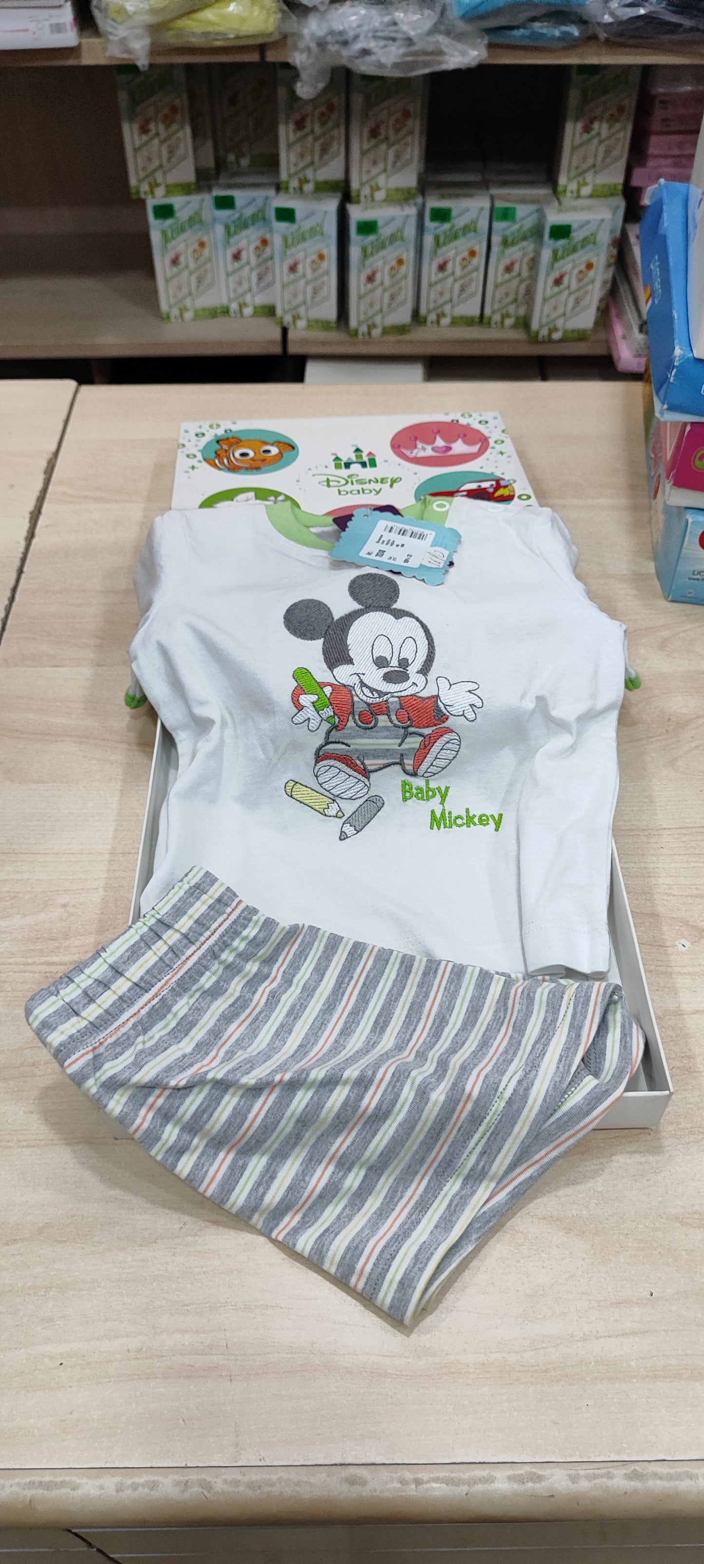 Pigiama bimbi cotone estivo a 3,50