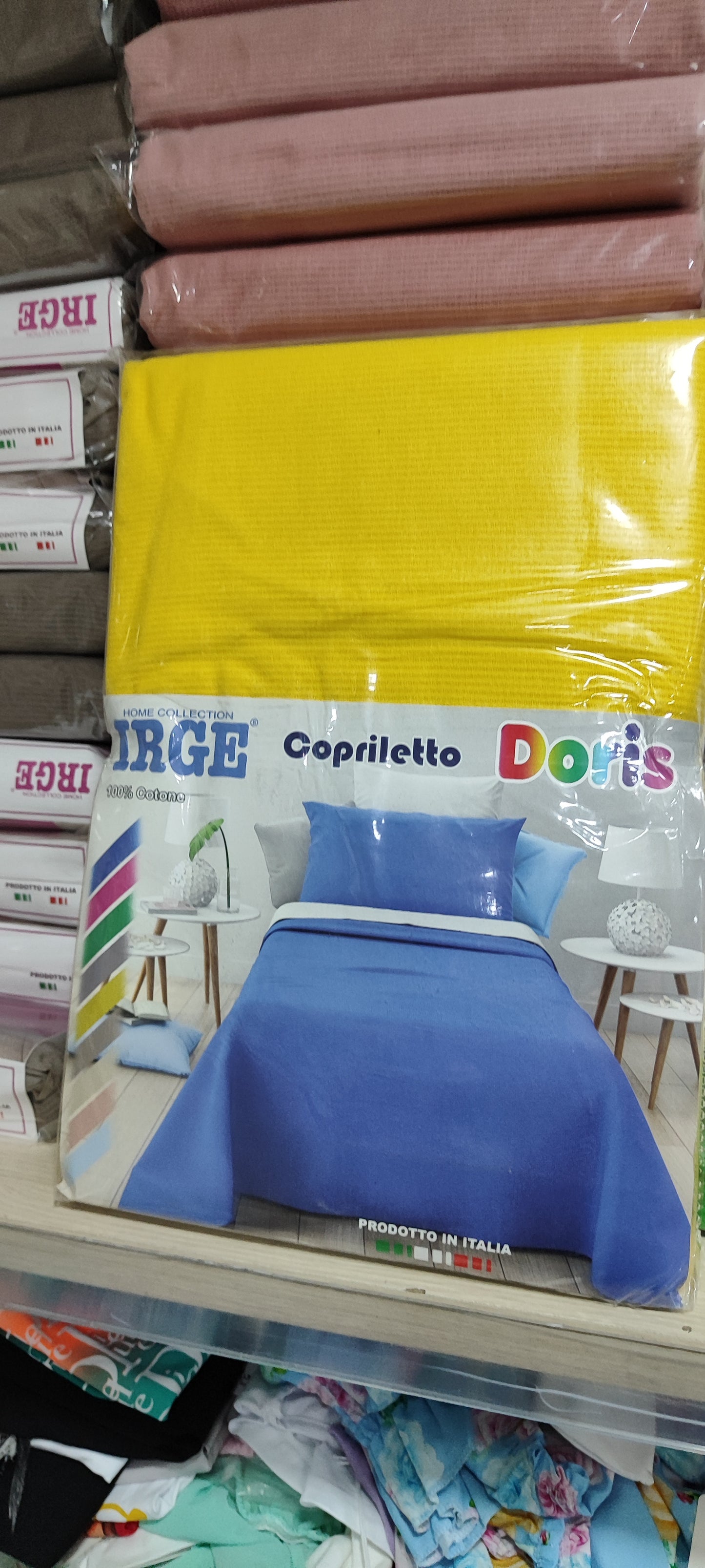 Copriletto singolo e matrimoniale a 5 euro