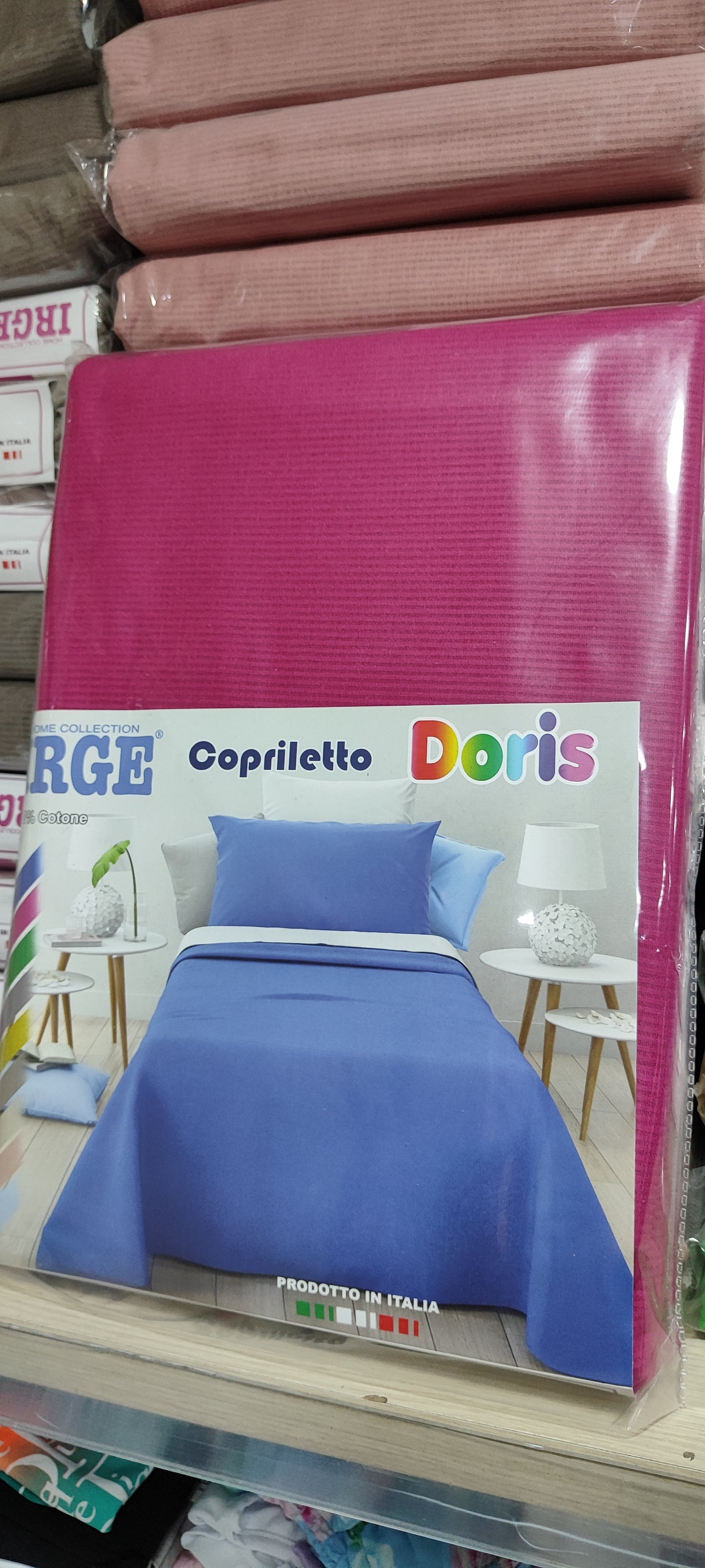 Copriletto singolo e matrimoniale a 5 euro
