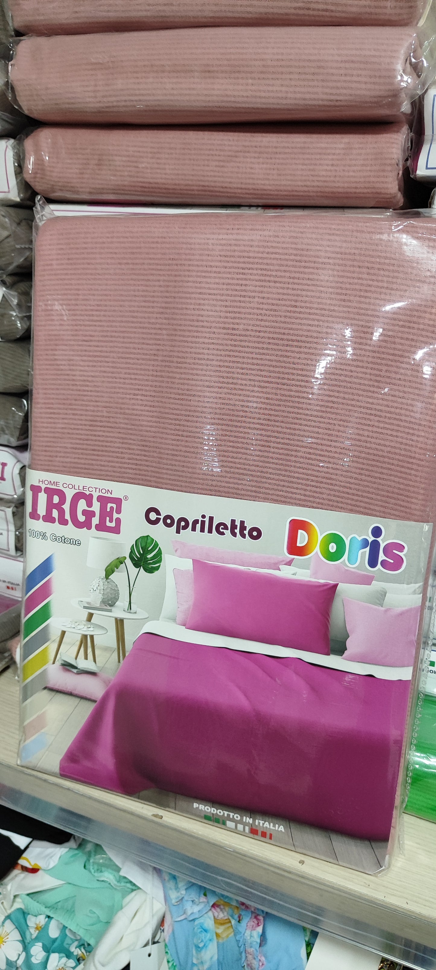 Copriletto singolo e matrimoniale a 5 euro