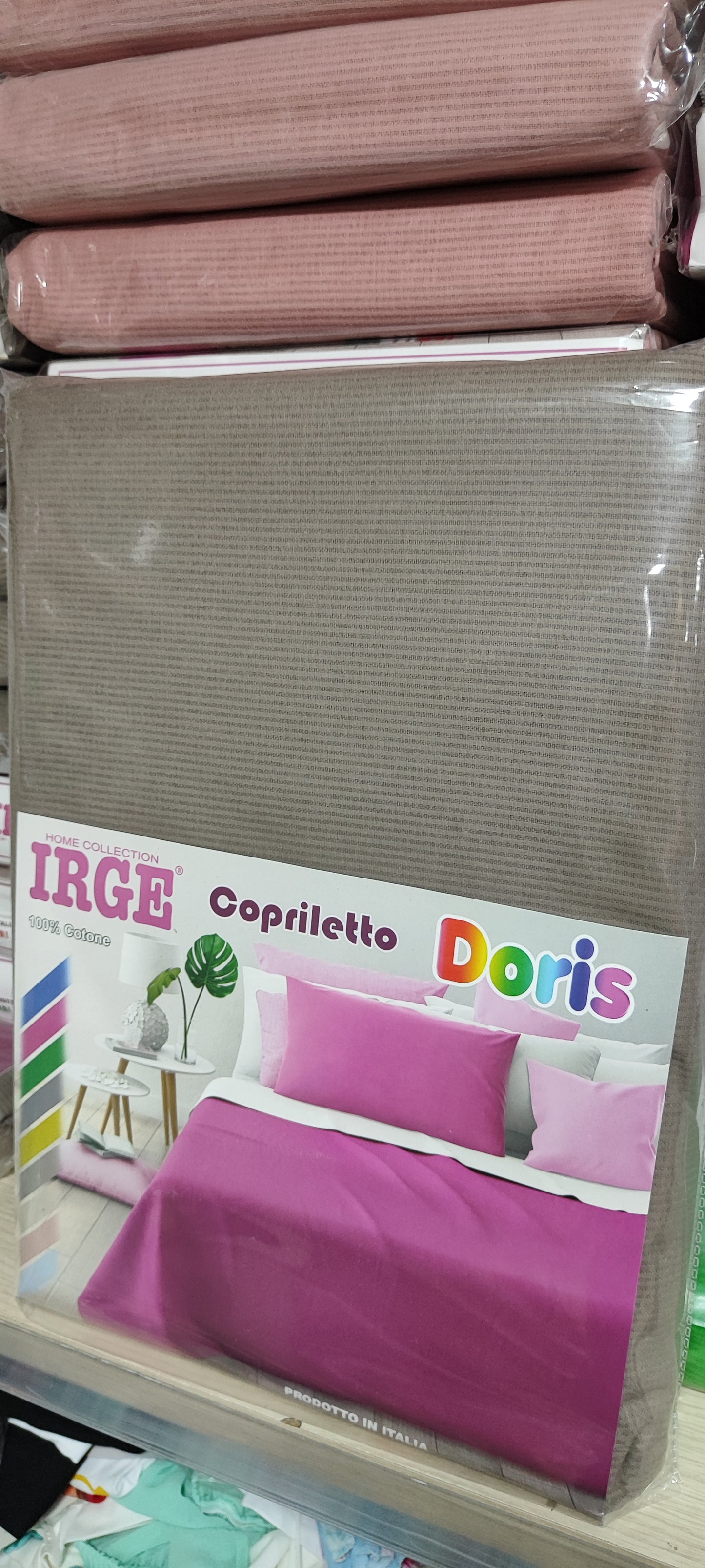 Copriletto singolo e matrimoniale a 5 euro