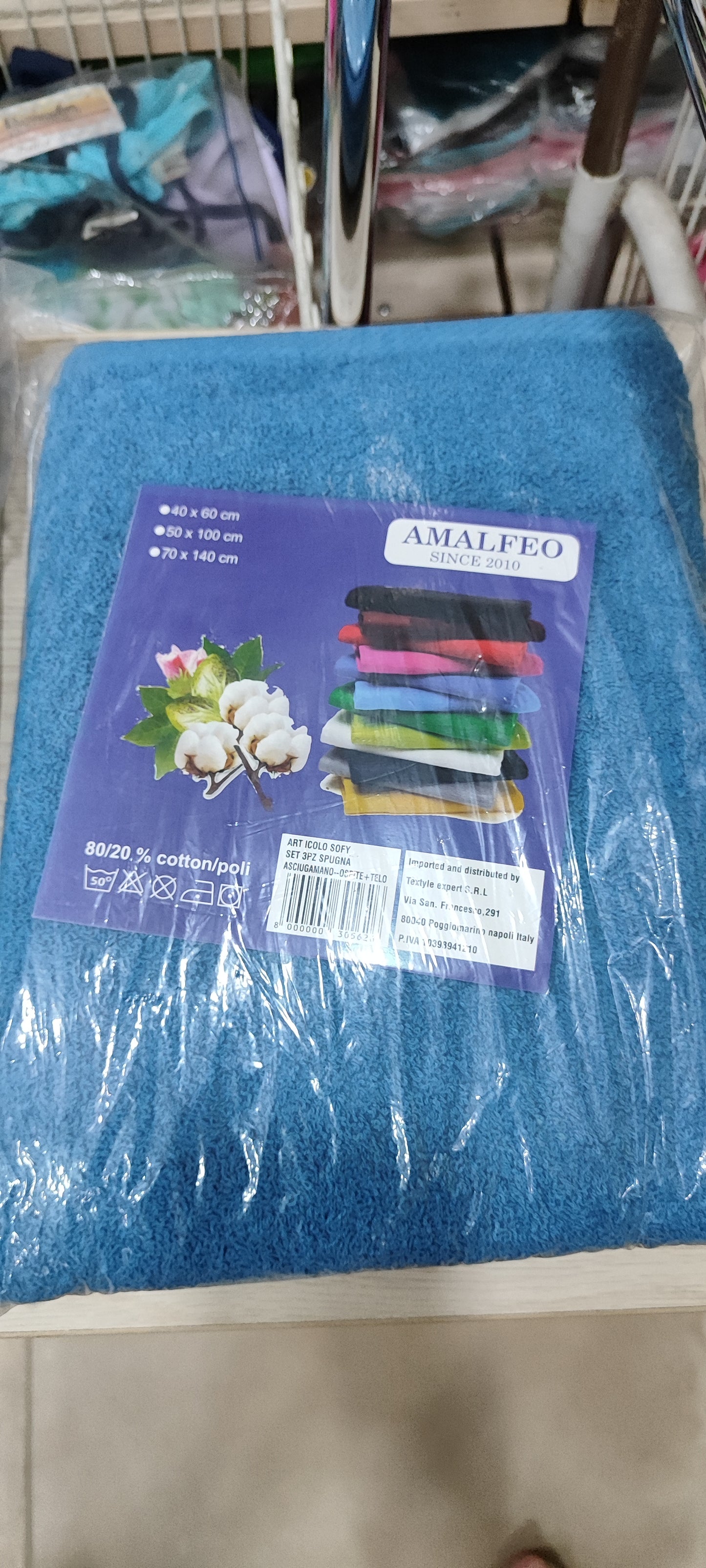 Tris asciugamani a 4 euro