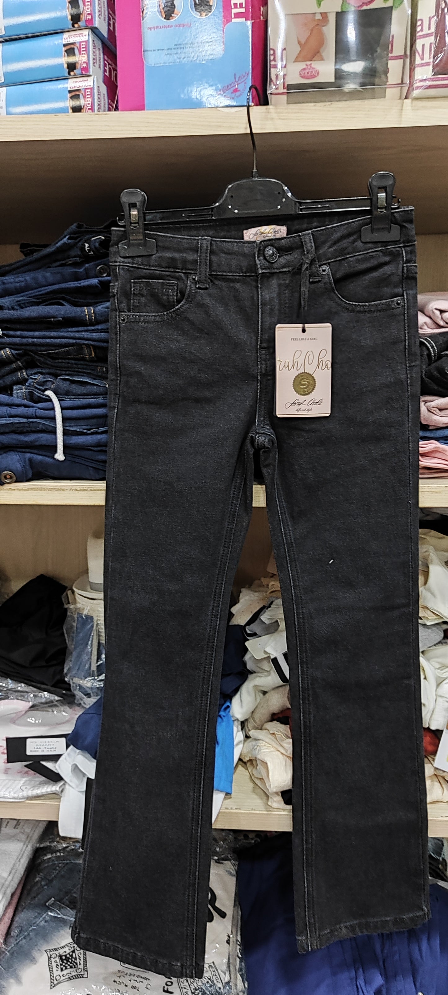 Jeans bimbi a 5 euro firmato