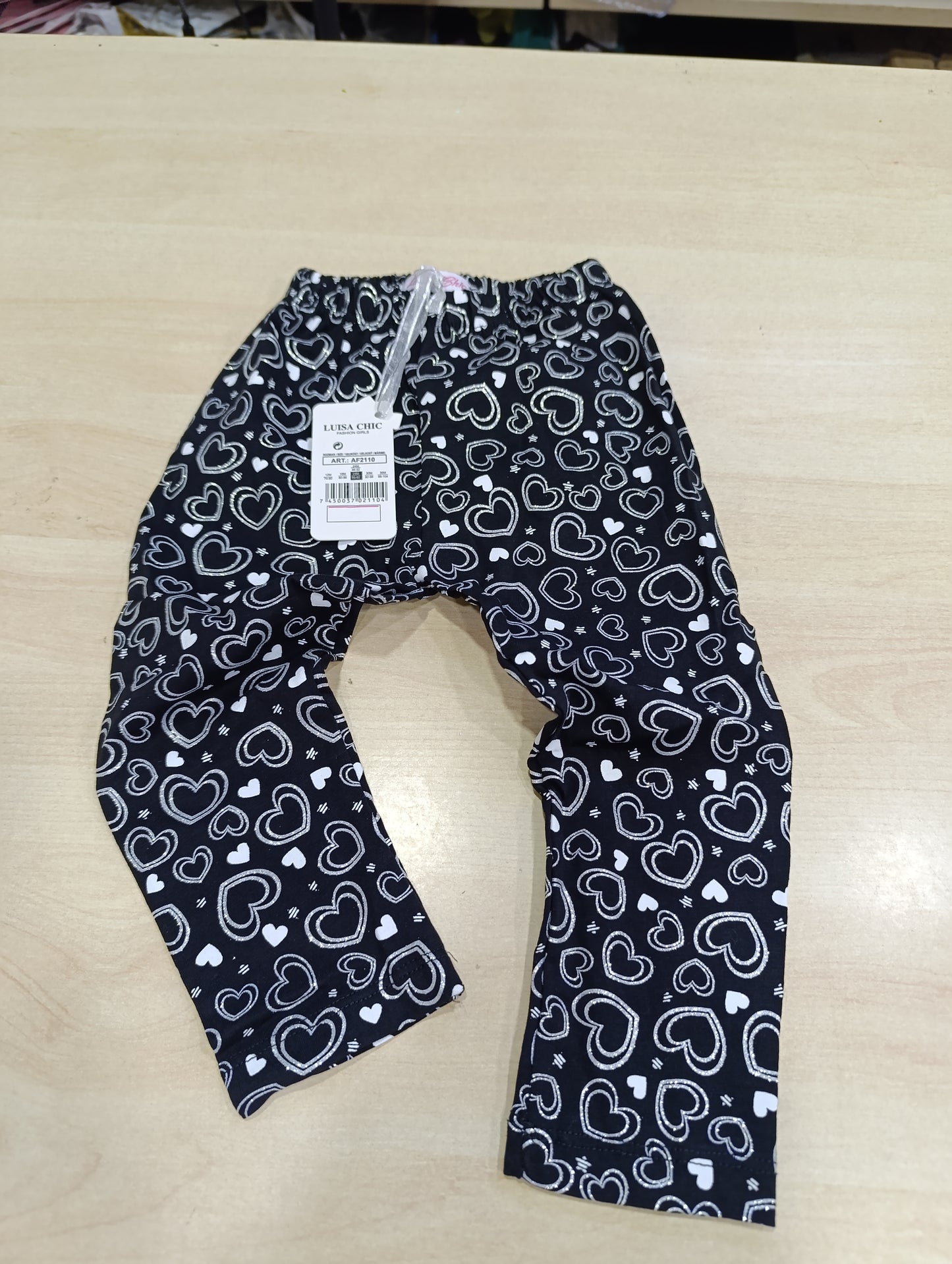 Leggings bimba cotone a 1,50