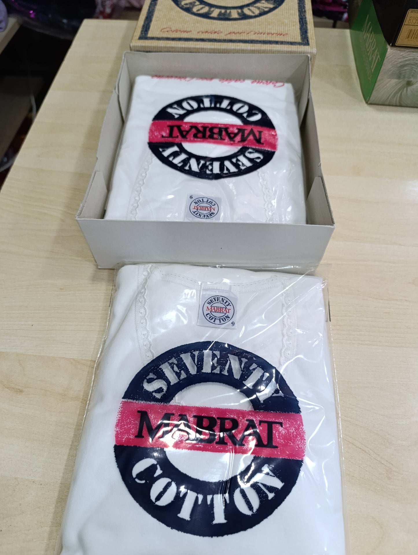 Offerta magliette intime bimbi caldo cotone a 1,50