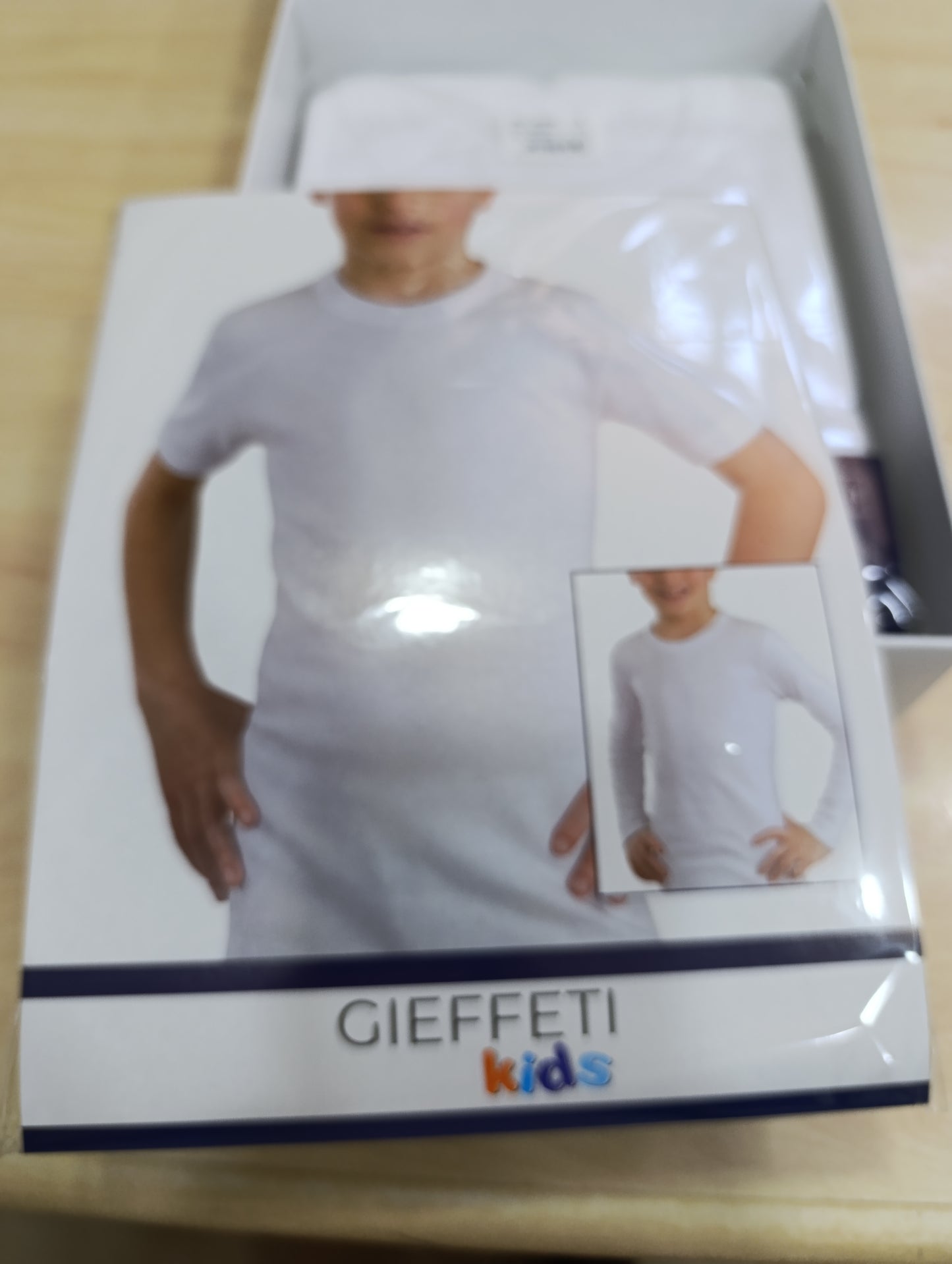 Magliette intime bimbi caldo cotone firmate a 1,80