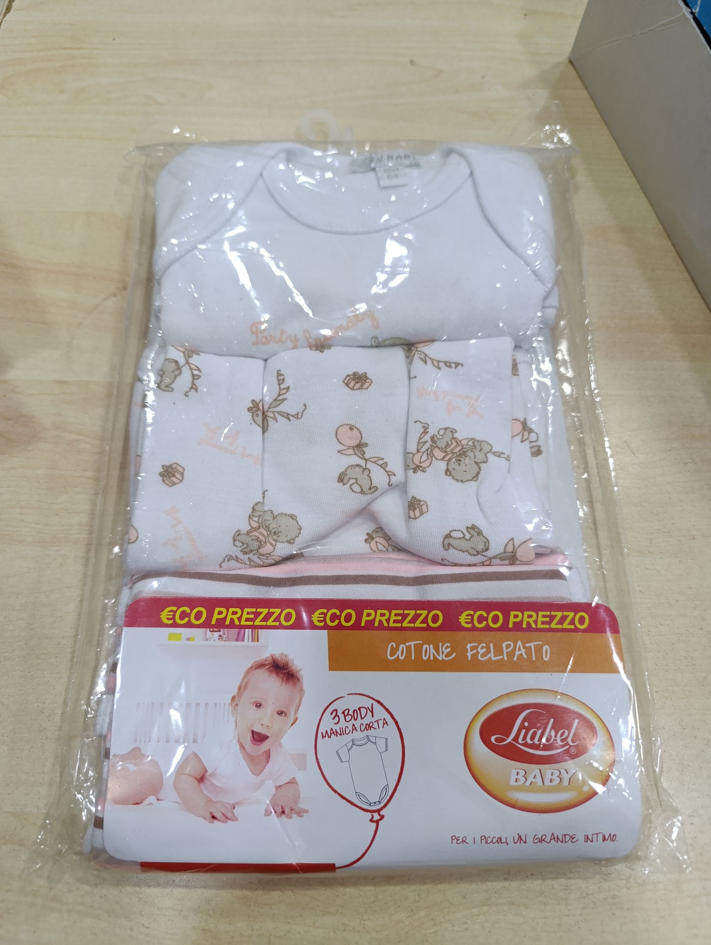 Body intimi bimbi caldo cotone a 1,70