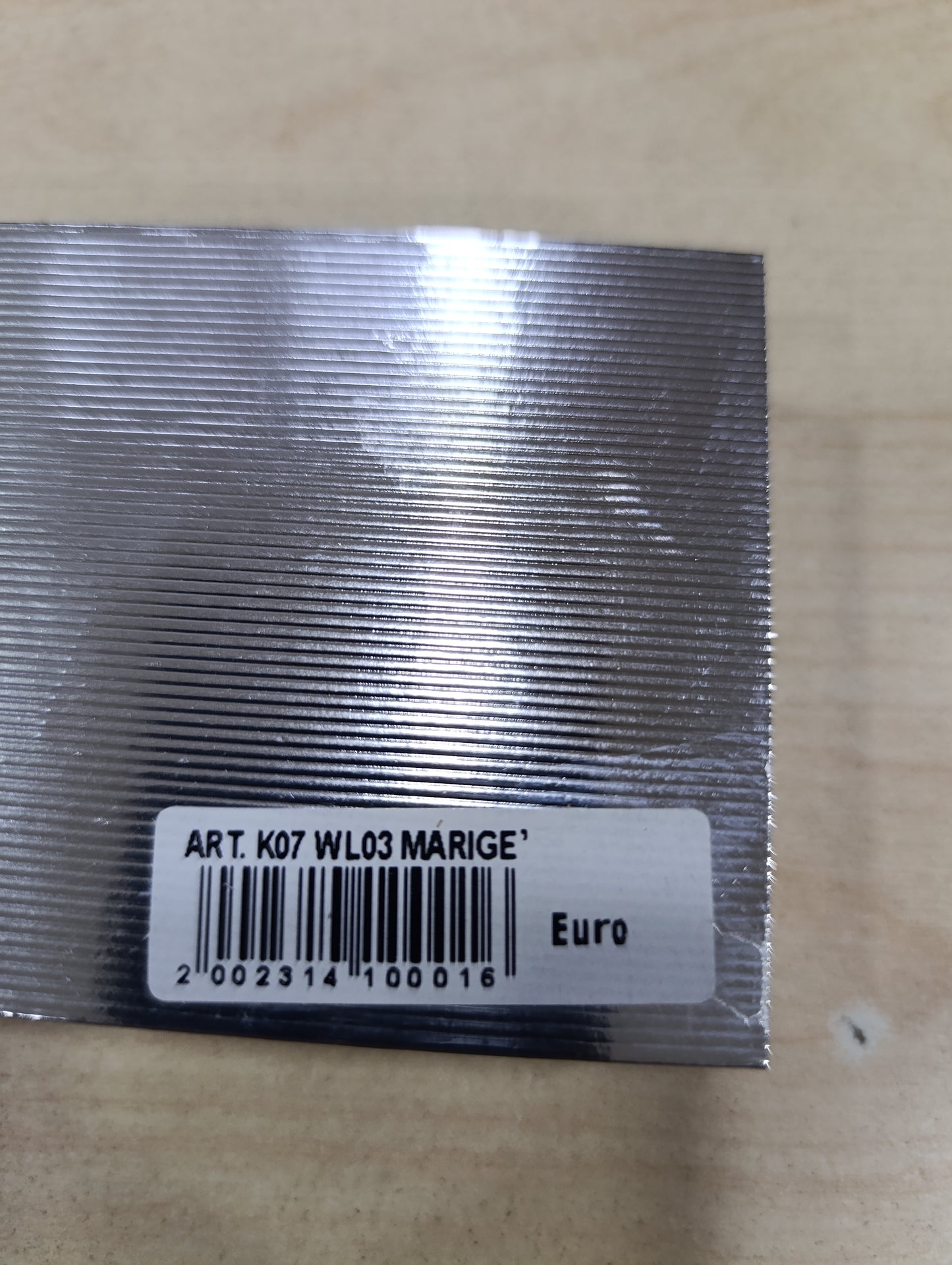 Ferma soldi in scatola di legno a 1 euro