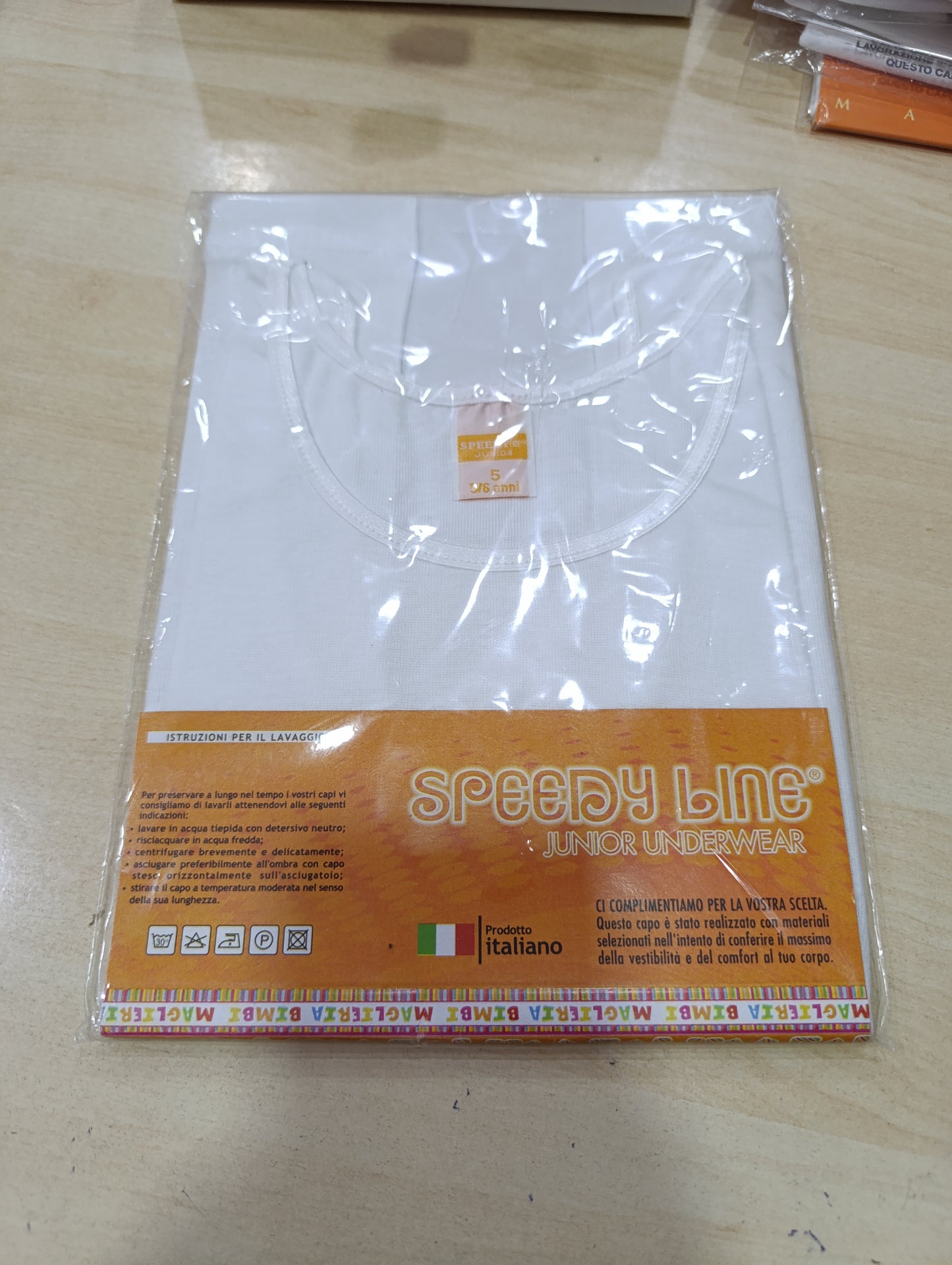 Offerta magliette e canotte intime bimbi a 1 euro in cotone
