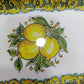 Vassoio Bavaria in Plastica con Limoni - Stile Maiolica Costiera Amalfitana