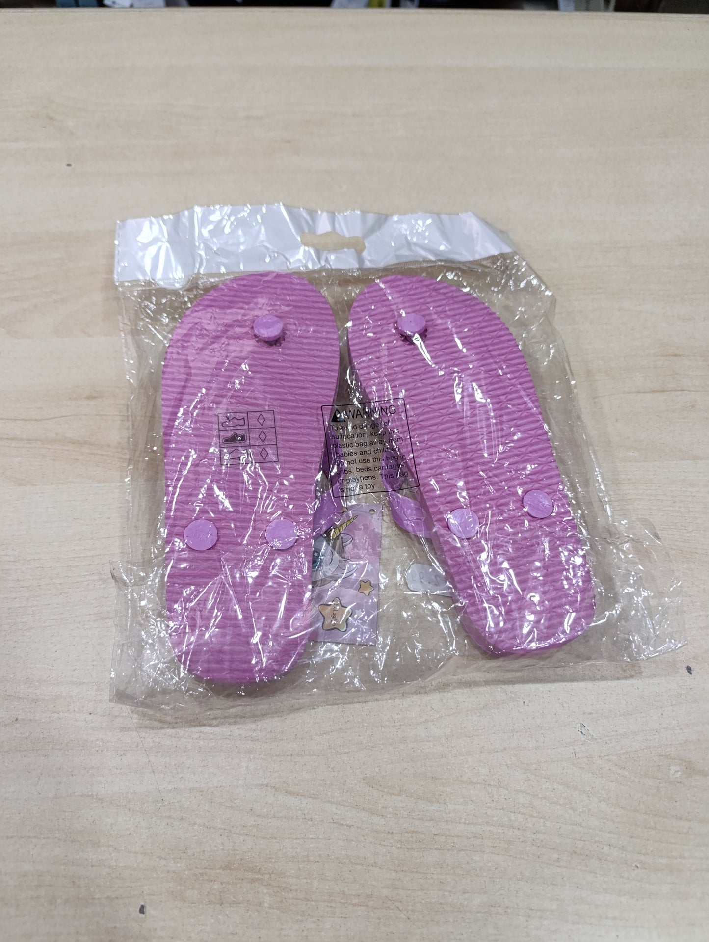 Infradito Bimba Unicorno Rosa N. 28-29