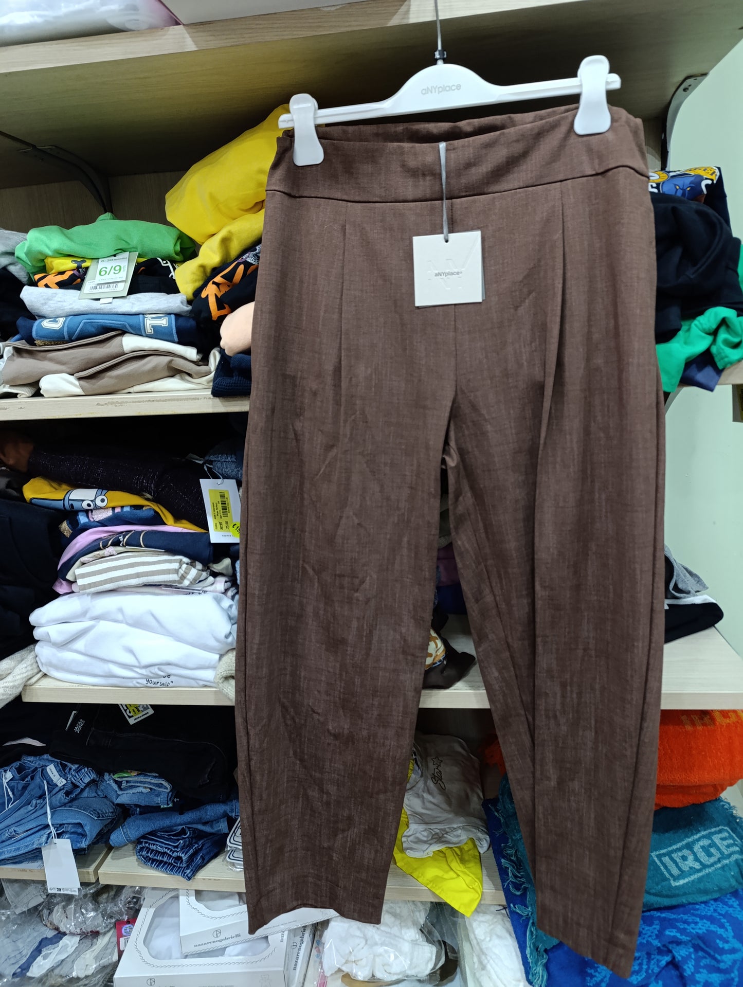 Pantaloni donna a 2,50 lunghi