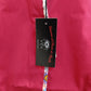 Camicia Donna Rossa Made in Italy Tg M | Collo e Polsi Fiori | Nuova