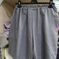 Gonna Pantalone Donna Grigia con Strass | Taglia Unica | Made in Italy J K Fashion