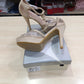 Sandali Tacco Alto Donna 38 Beige Strass | Ronda | Nuovi con Scatola