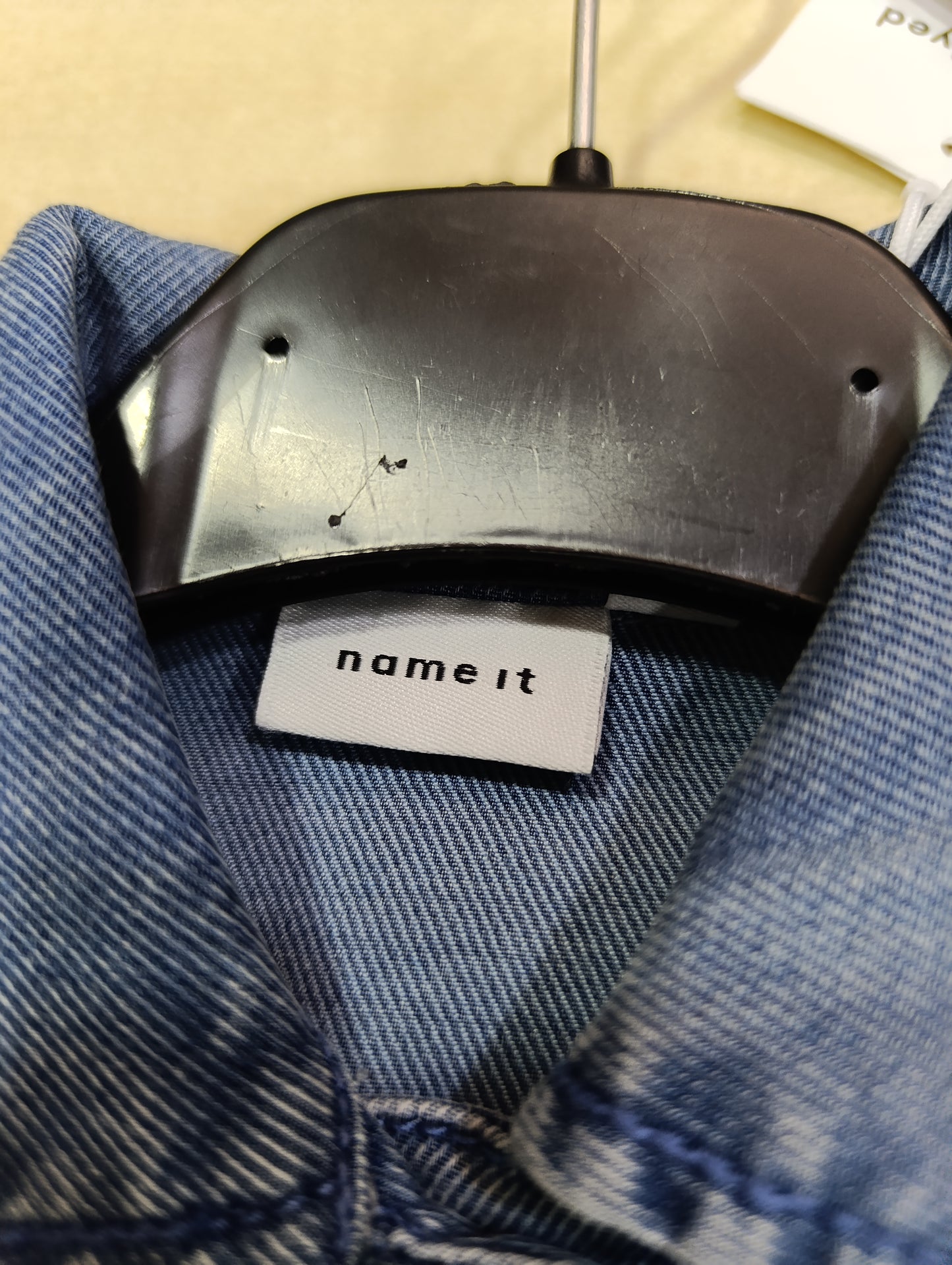 Giubbino Jeans Name It Bimba con Ruches | Nuovo con Cartellino