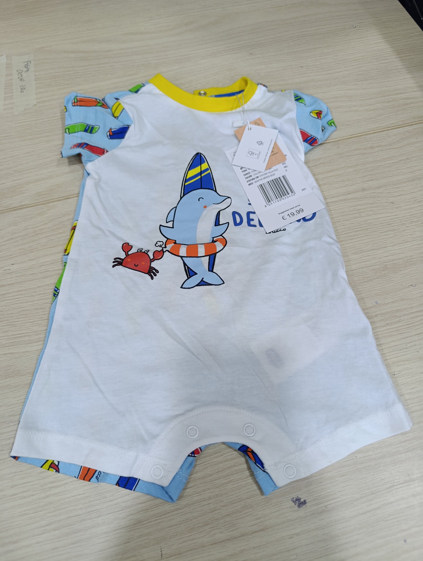 Completi neonati a 4,50 a completo