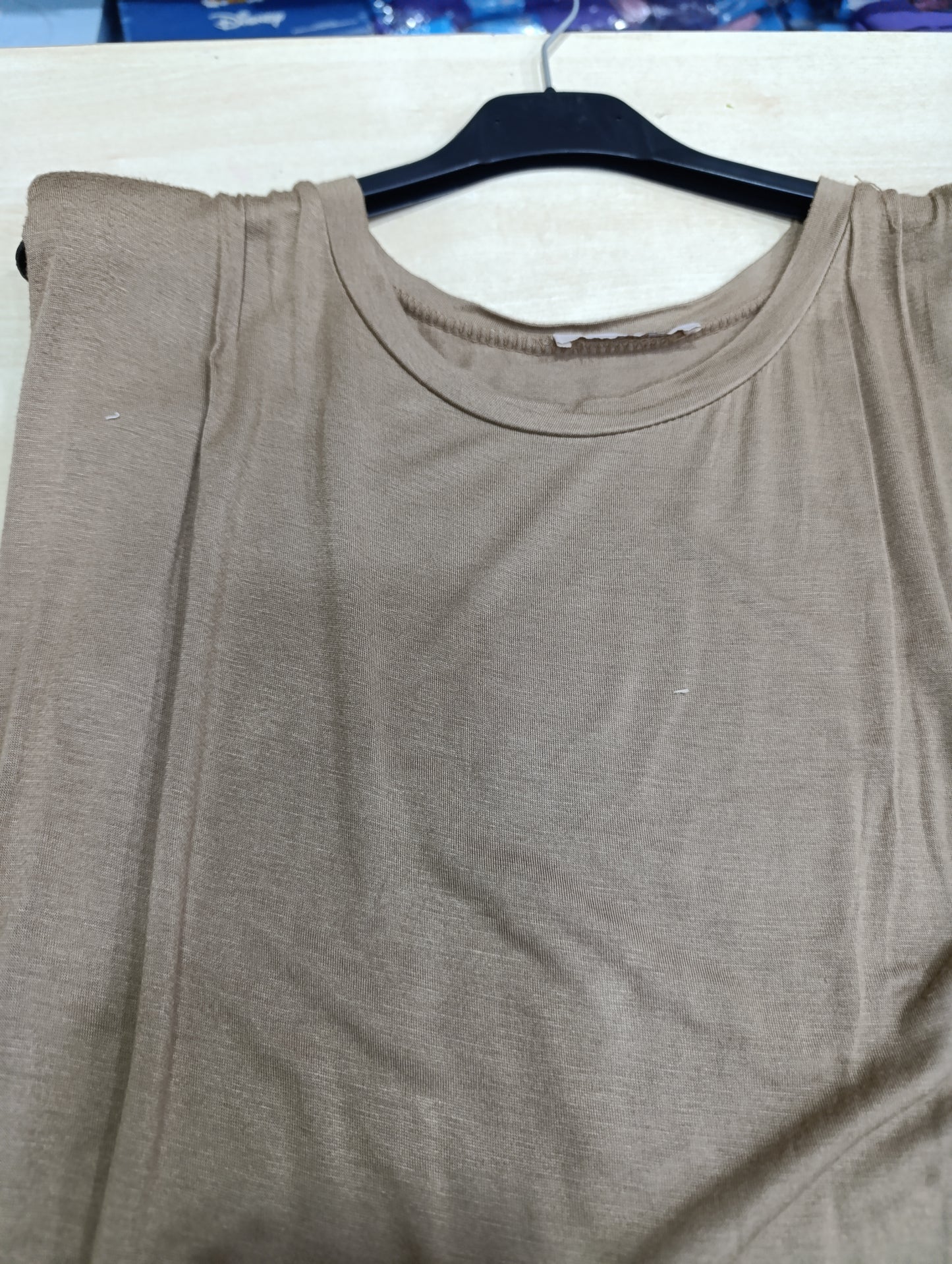 T-shirt Basic Girocollo "Sabbia Leggera"