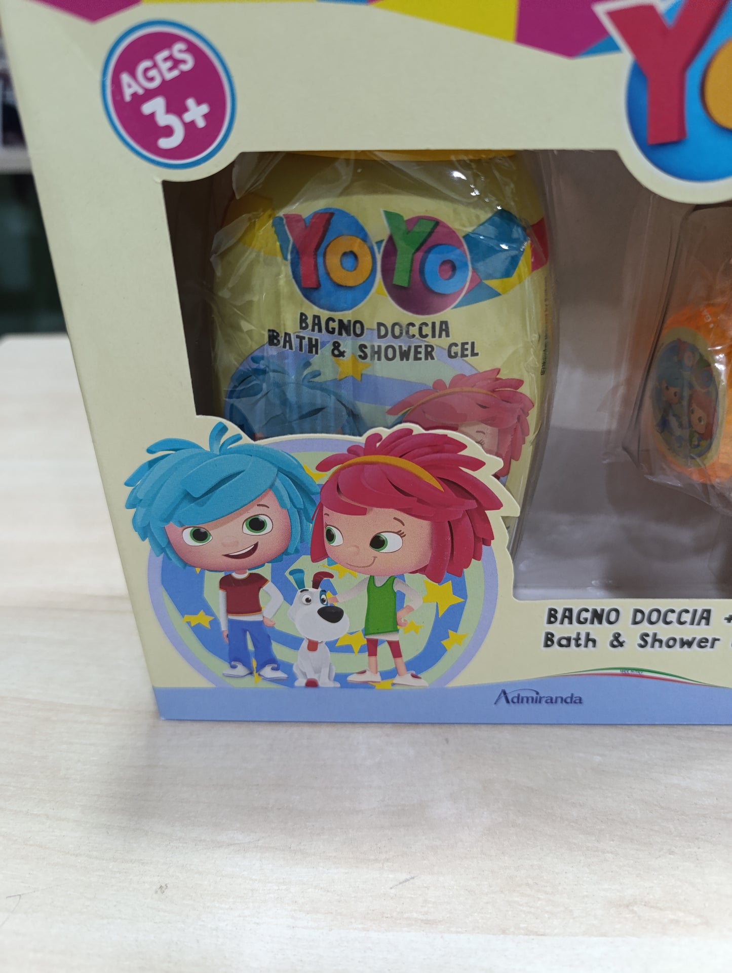 Set Regalo YoYo RaiCom - Bagnodoccia 300ml + Yoyo Giocattolo Originale 4 euro