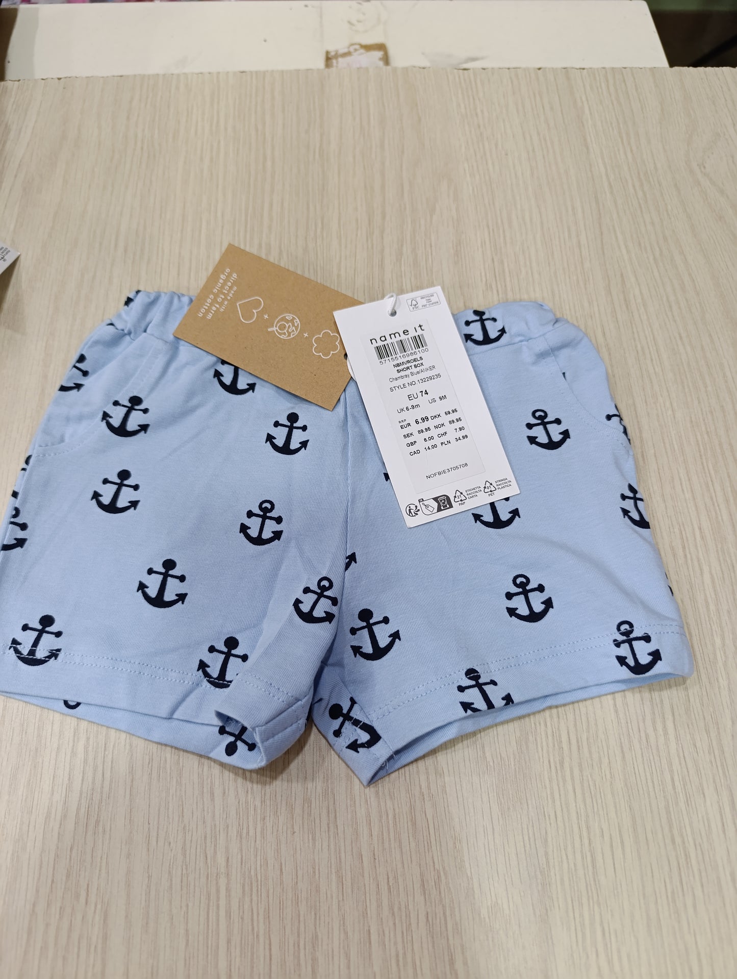 Pantaloncini bambini a 2,50