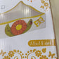 Portatovaglioli in Ceramica 18x18 cm Linea Felicia - Girasole Farfalla - Casa