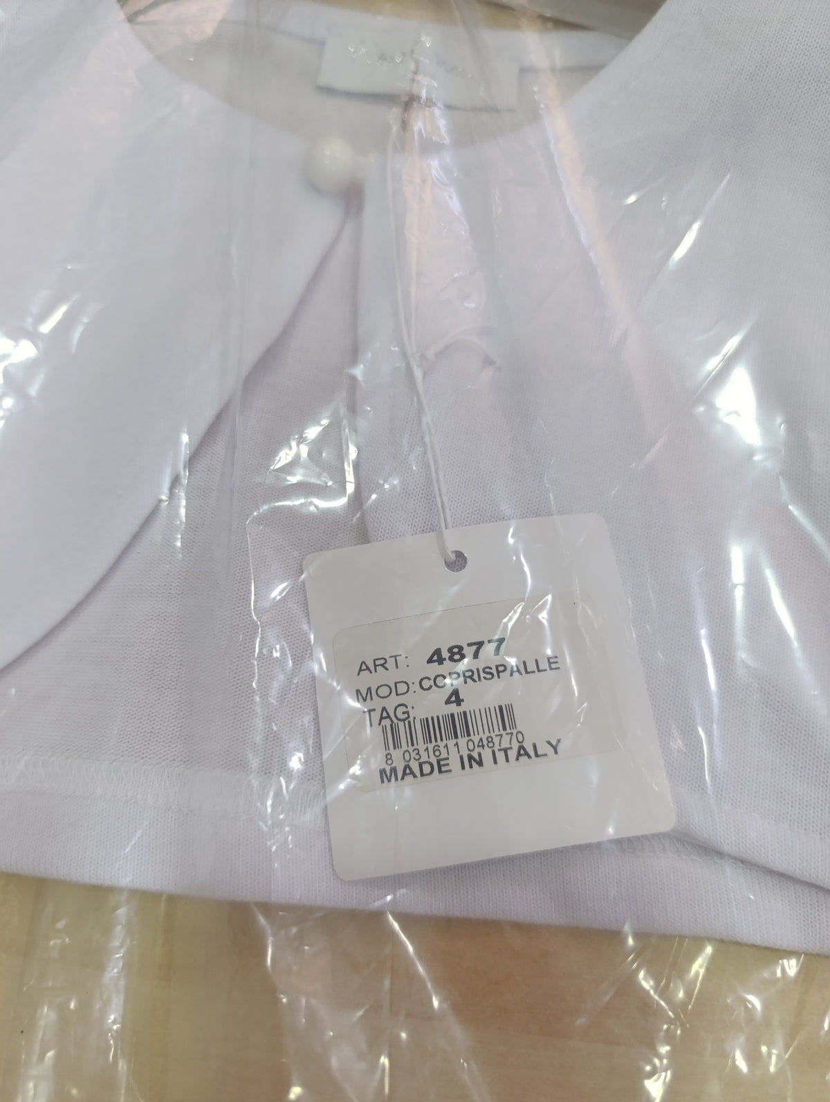Coprispalle Bimba Bianco Pierre Cardin Taglia 4 Anni - Bolerino Cerimonia - Nuovo 3 euro