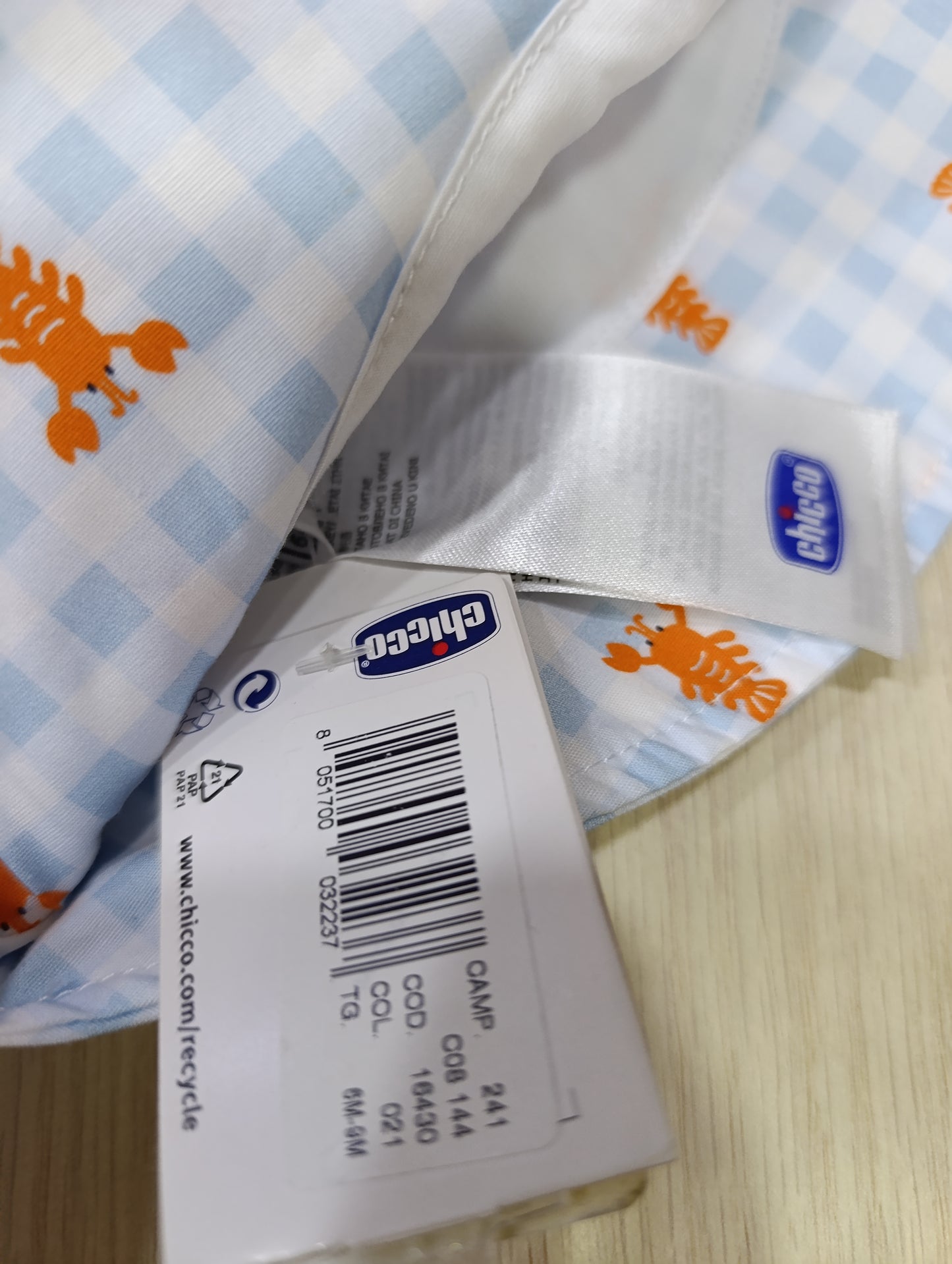 Cappelli bimbi chicco e fiocco di latte a 2 euro