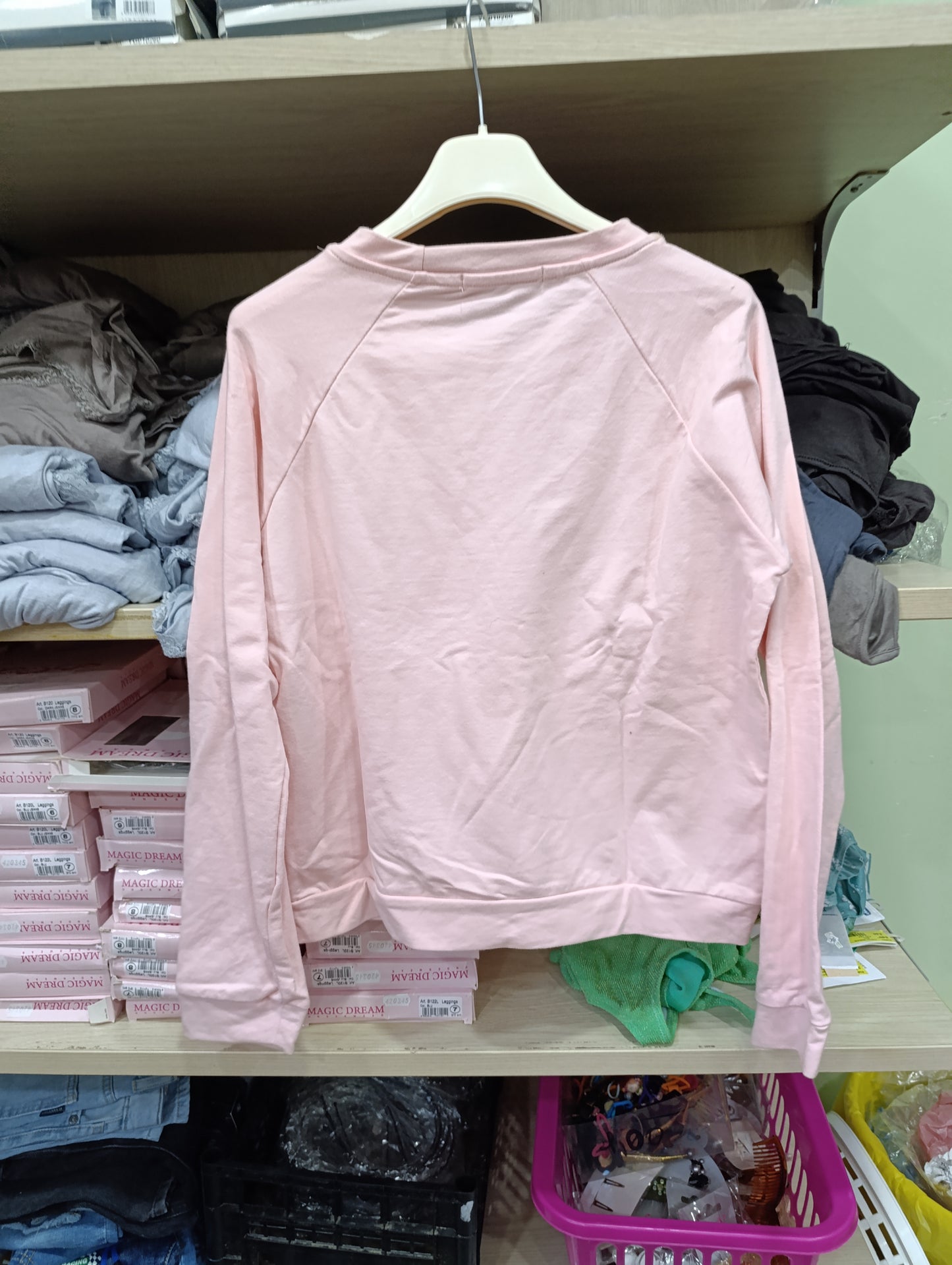 felpe ragazze a 2 euro colore rosa