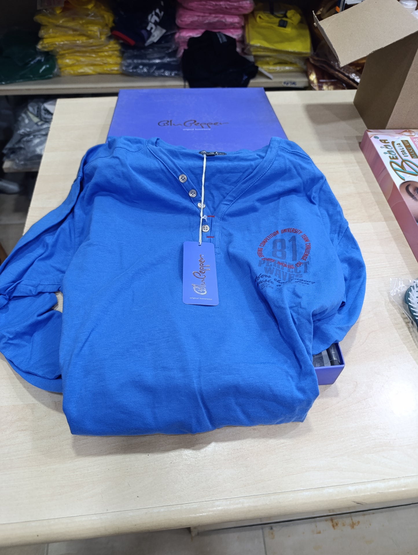 Offerta Pigiama bimbi cotone manica lunga e gamba lunga a 3,50
