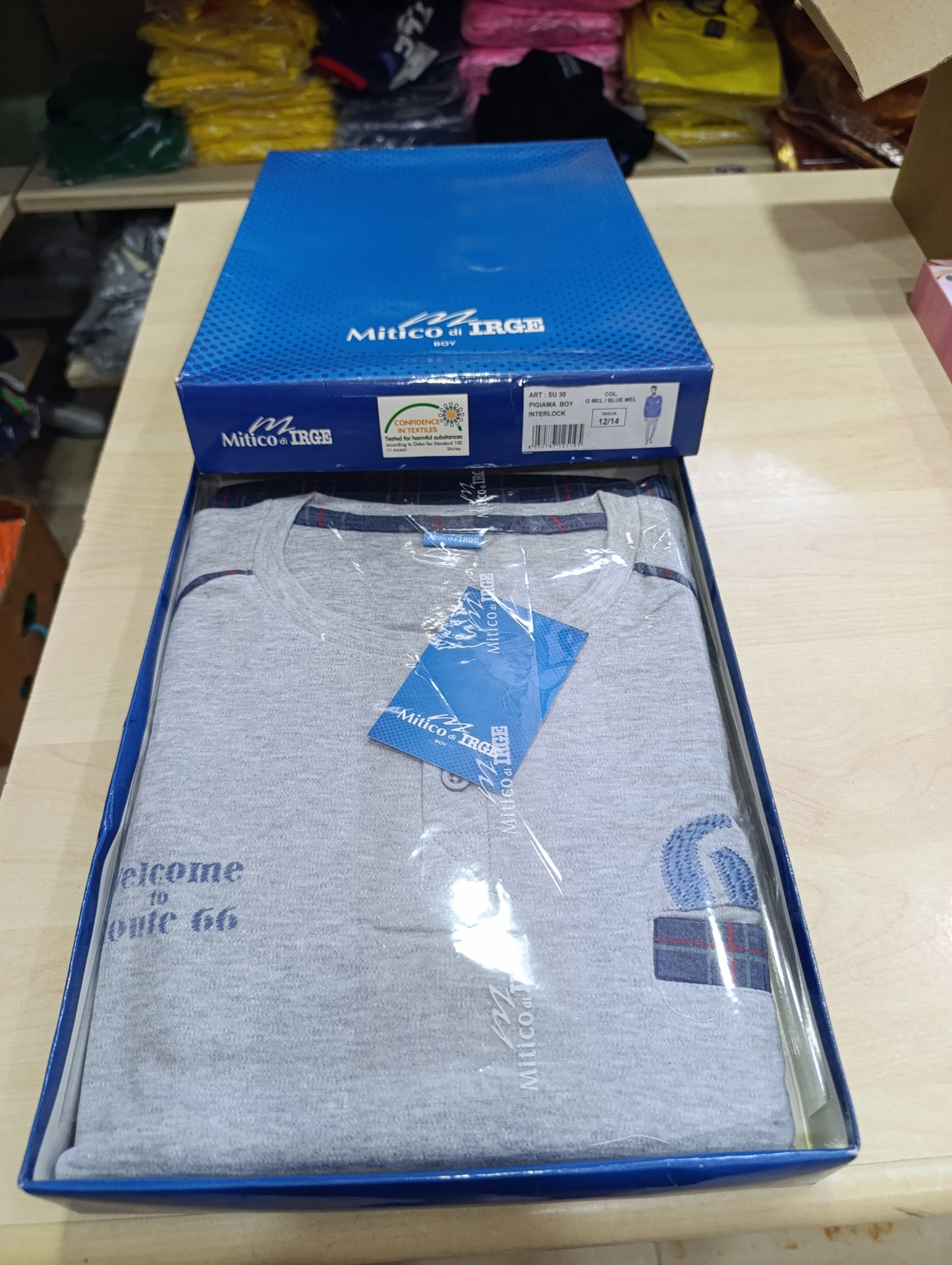 Offerta Pigiama bimbi cotone manica lunga e gamba lunga a 3,50