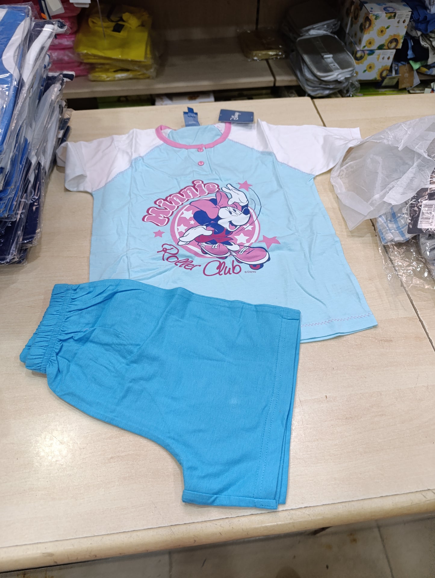 Pigiama bambini estivi mezza manica e mezza gamba a 2,80