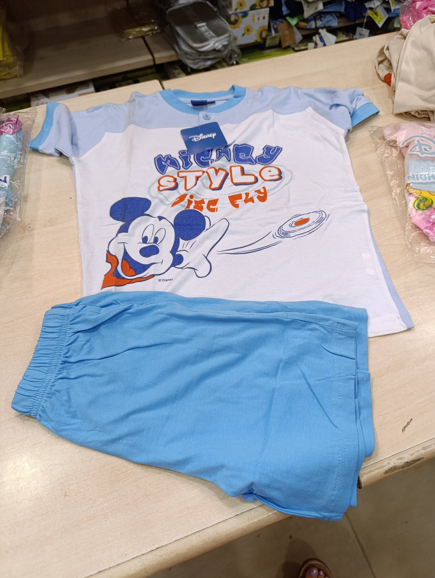 Pigiama bambini estivi mezza manica e mezza gamba a 2,80