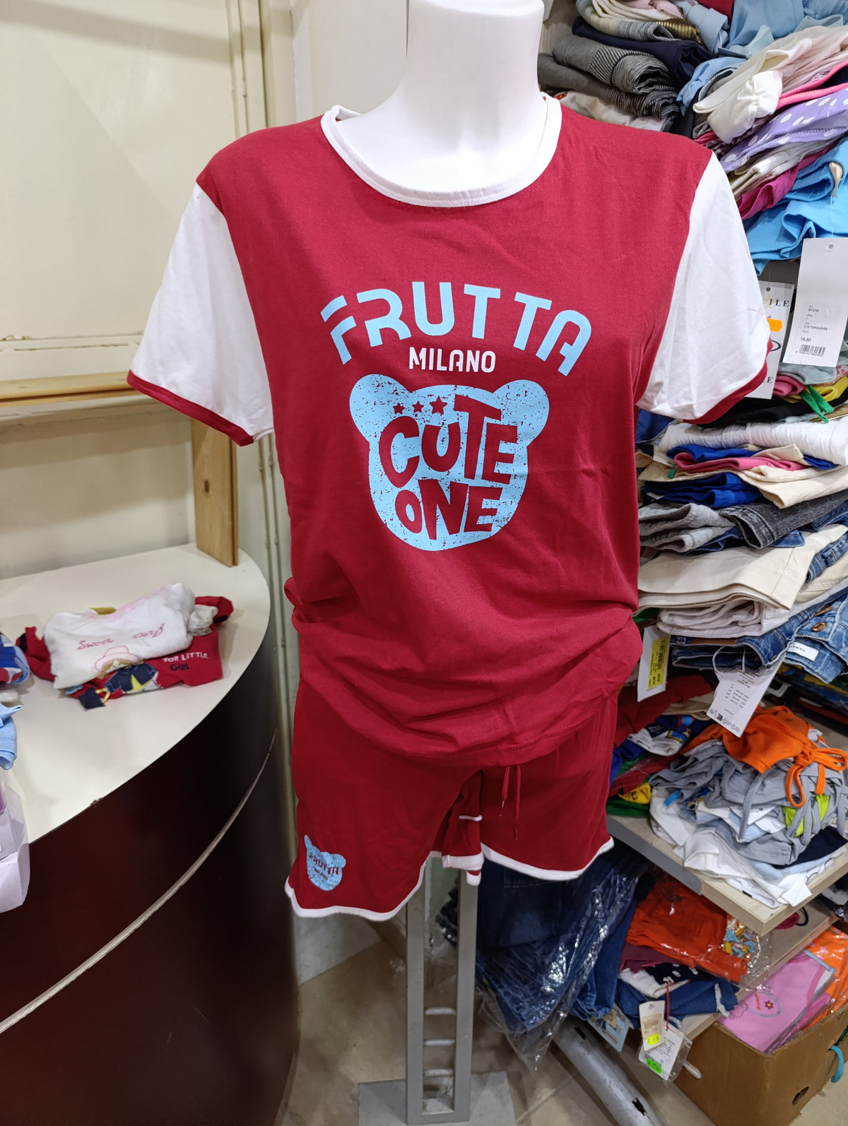 Pigiama donna in cotone a 3 euro