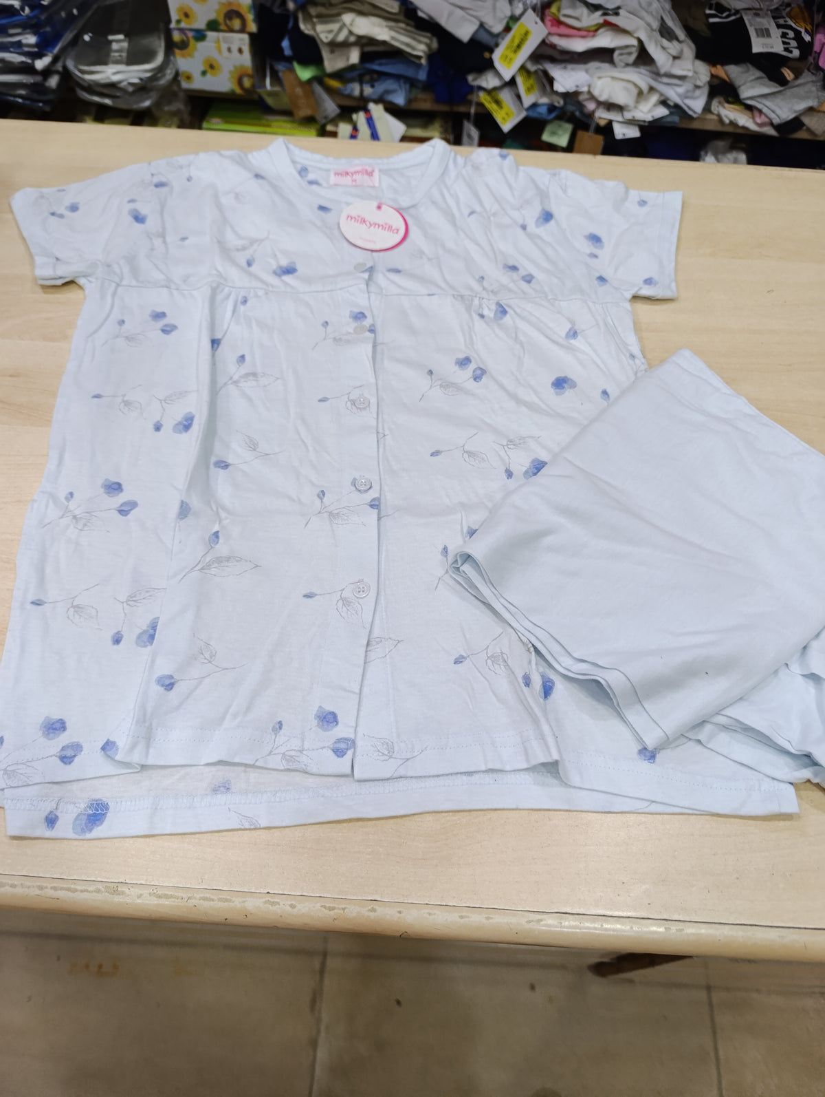 Pigiama donna in cotone a 3 euro